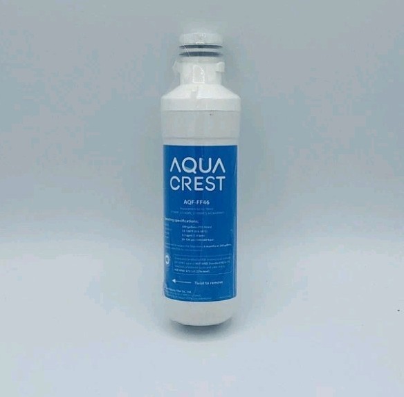 AQUA CREST AQF-FF46 LT1000PC ADQ747935 Refrigerator Water Filter Replacement