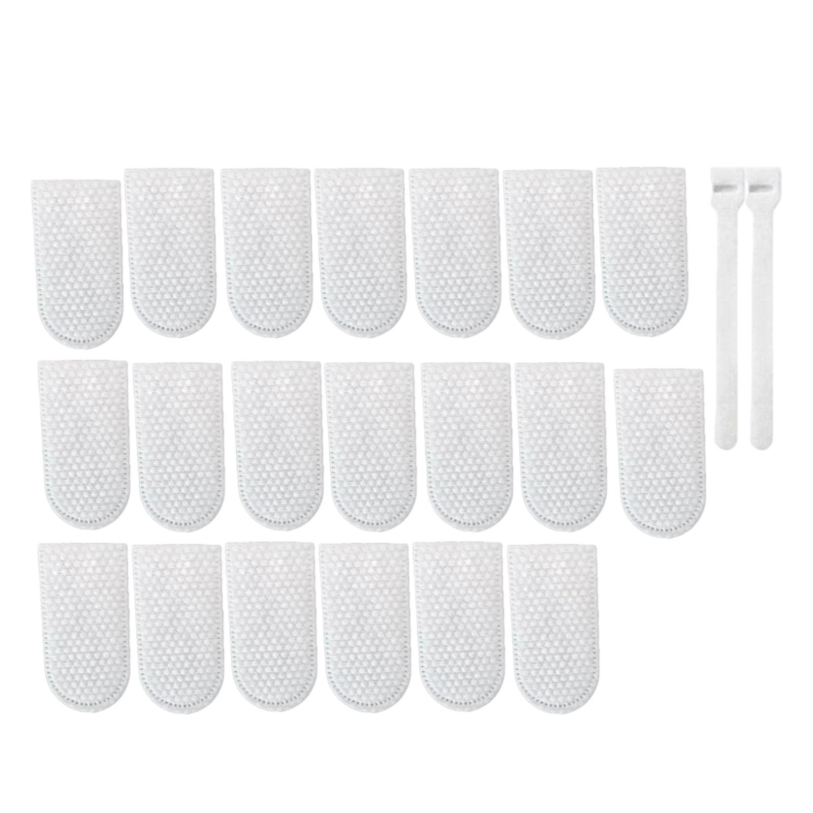 Faucet Filter Cotton Bag Universal 20 Pieces Splash-Proof with Strap present