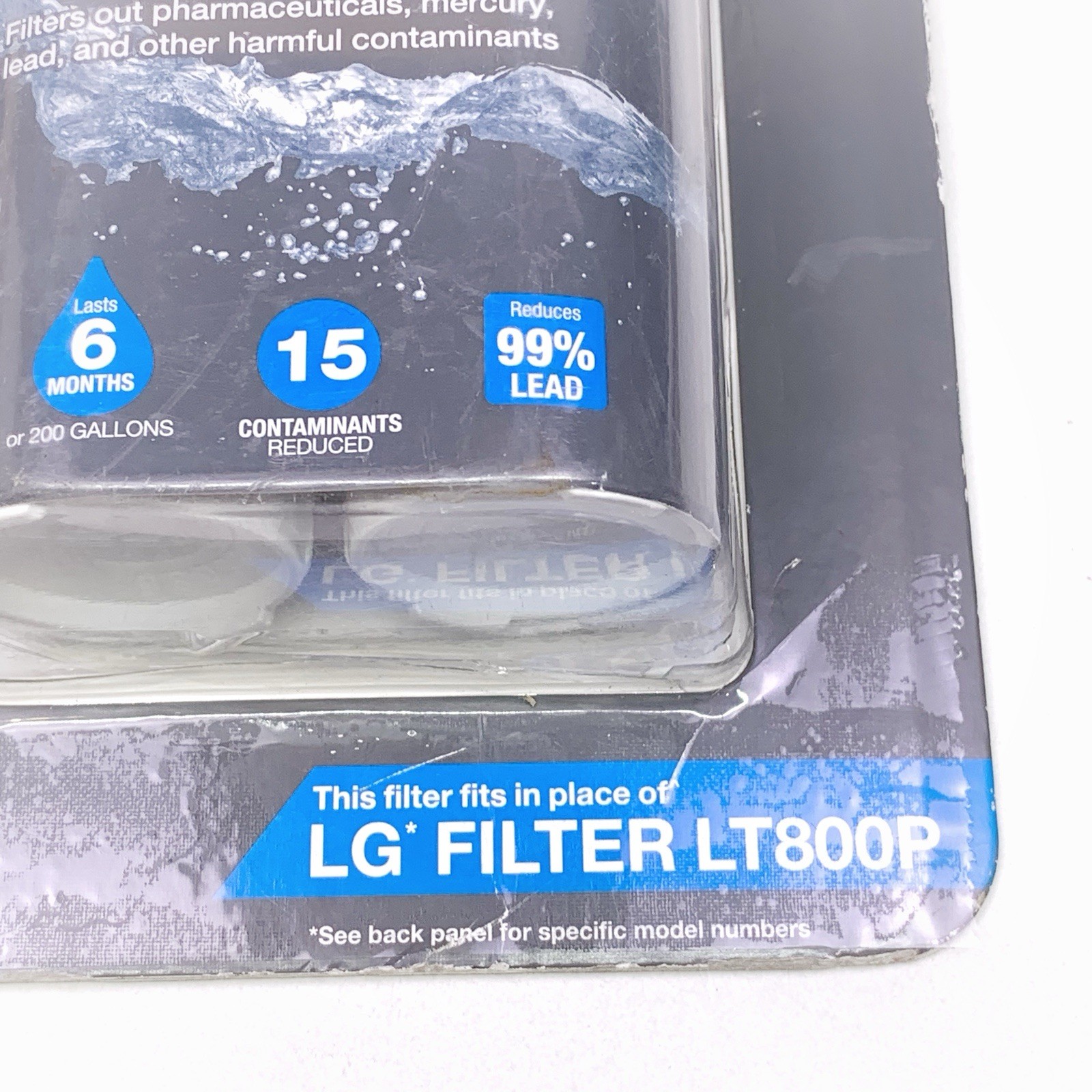 HDX FML-4 Ice and Water Refrigerator Filter Replacement For LG LT800P 2 Pack