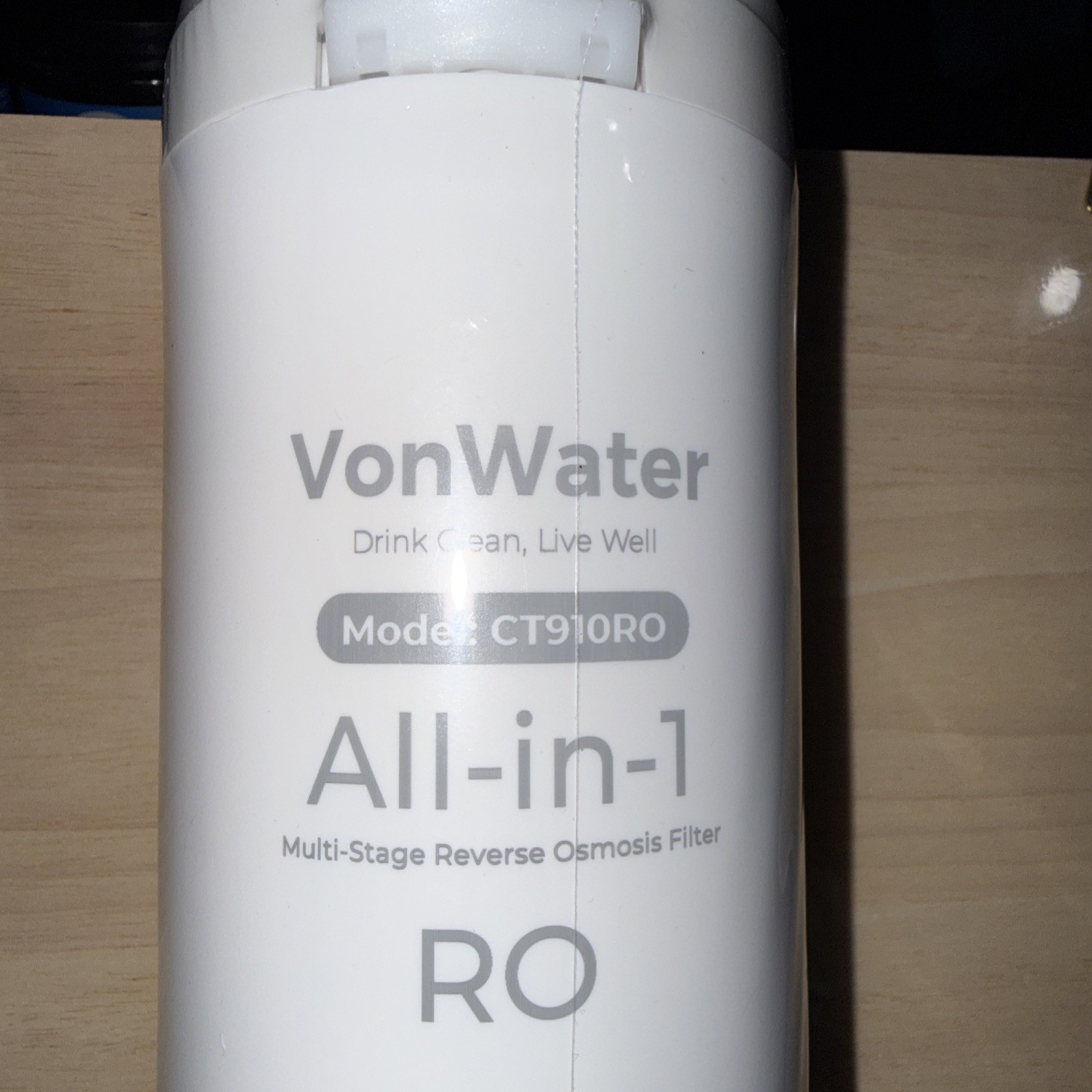 VonWater RO All-in-1 Filter CT910RO Replacement 100GPD NEWIn Sealed Plastic