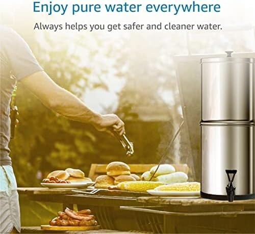 Replacement for Black Berkey® BB9-2 Filters Purification Elements, by AQUA CREST