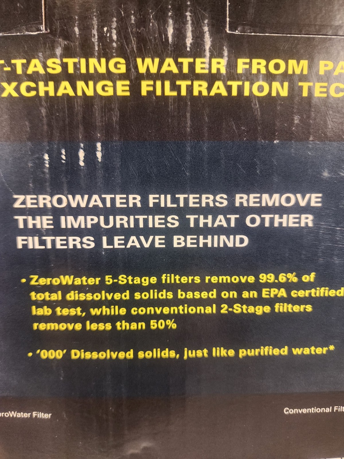 10-cup ZeroWater Pitcher ZP-010 Advanced 5-Stage ION Exchange Filtration Pitcher