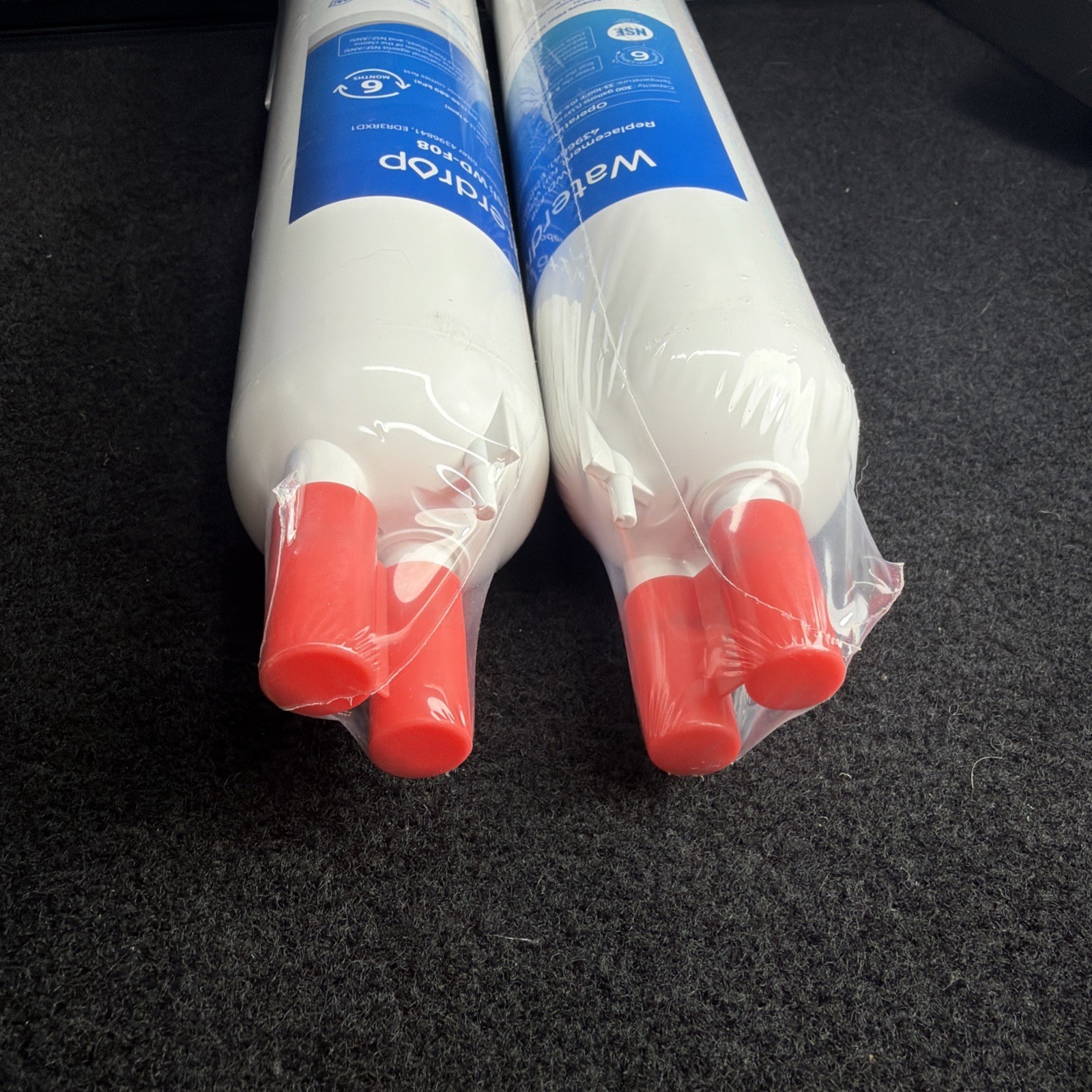 NIP Waterdrop WD-F08 Water Filter (2 PACK) NEW H
