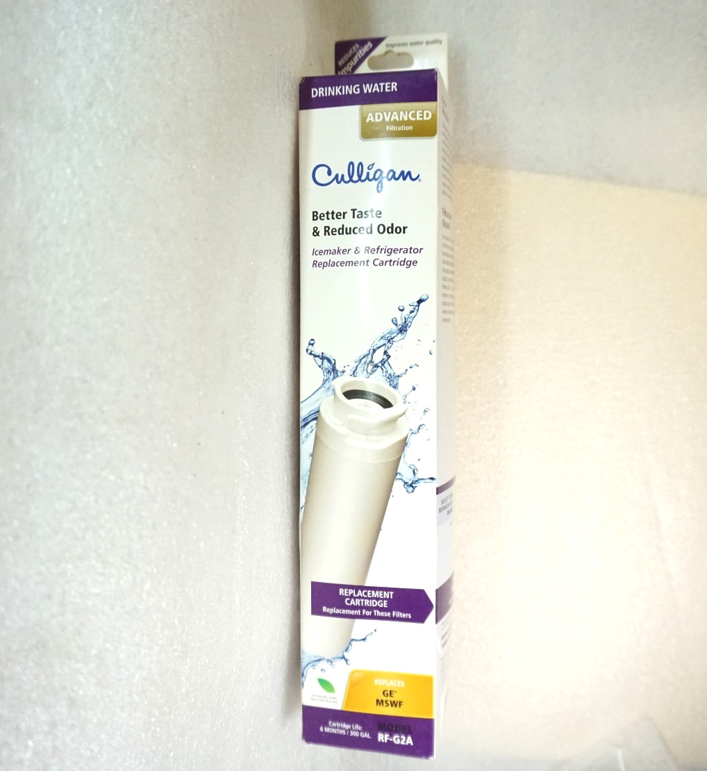 Culligan RF-G2A Advanced Filtration Cartridge Ice & Refrigerator GE-MSWF