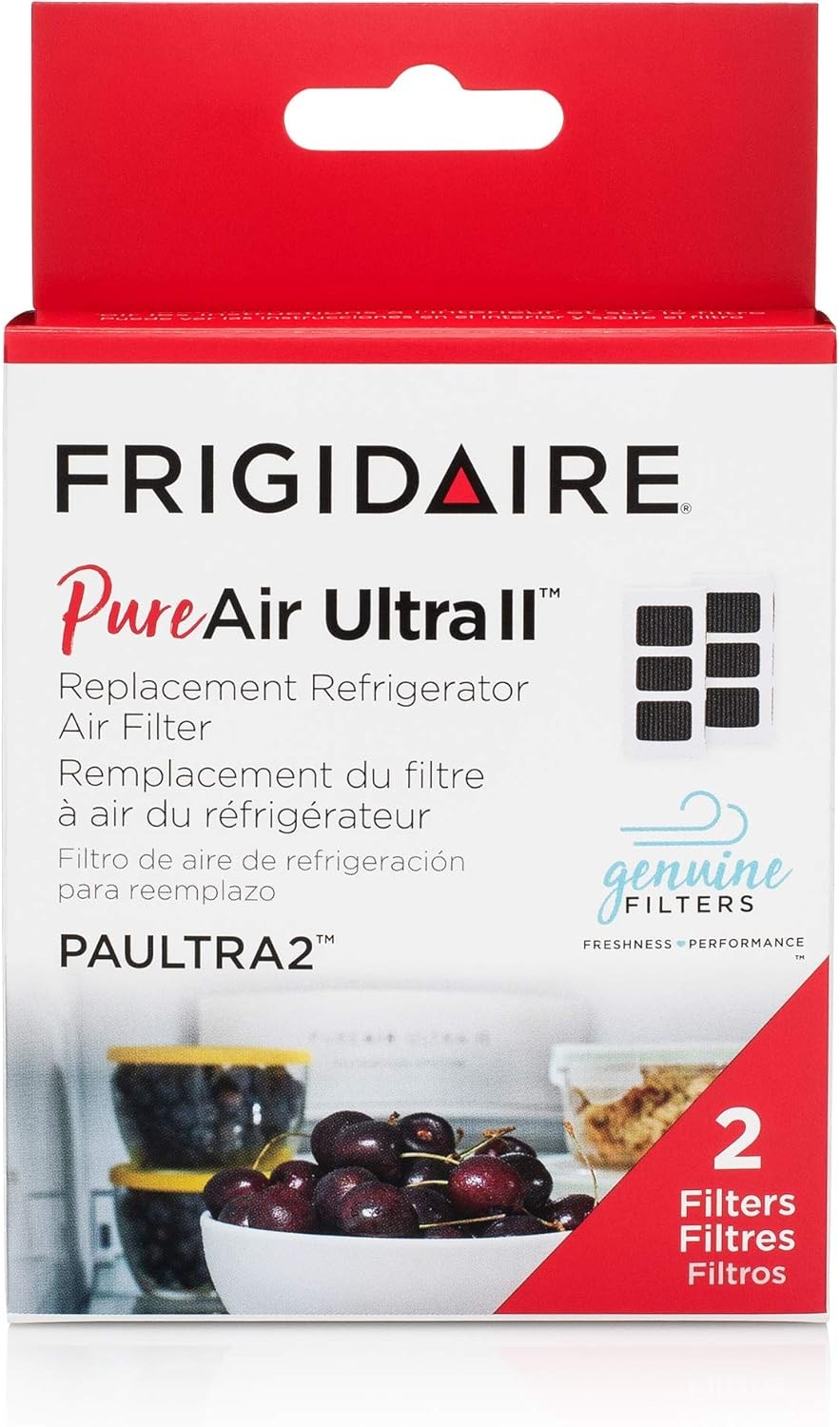 Frigidaire EPTWFU01 PureAir Ultra II PAULTRA2-2PK Water & Air Filter Combo Kit