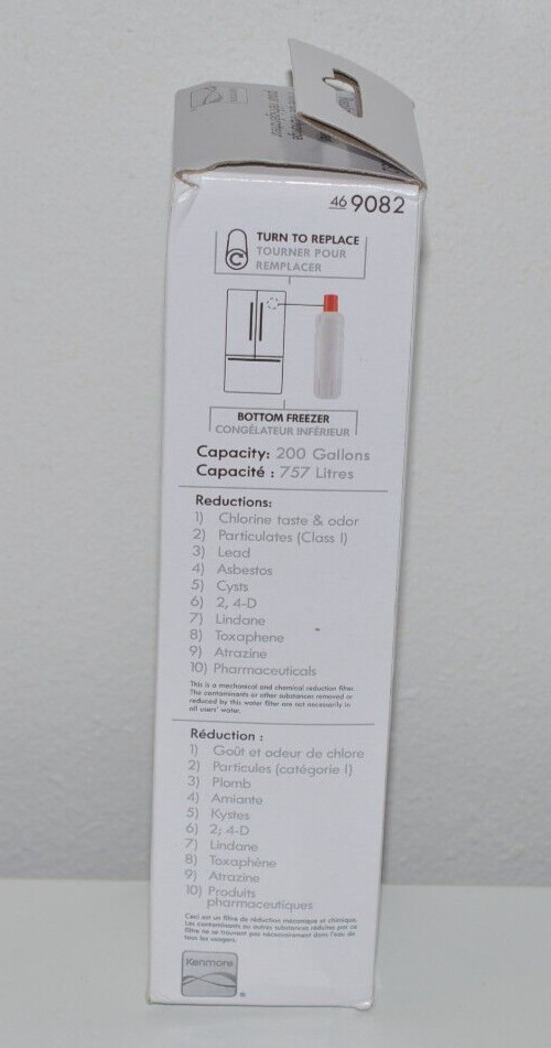 Kenmore 9082 Replacement Refrigerator Filter Sealed in New Box OEM