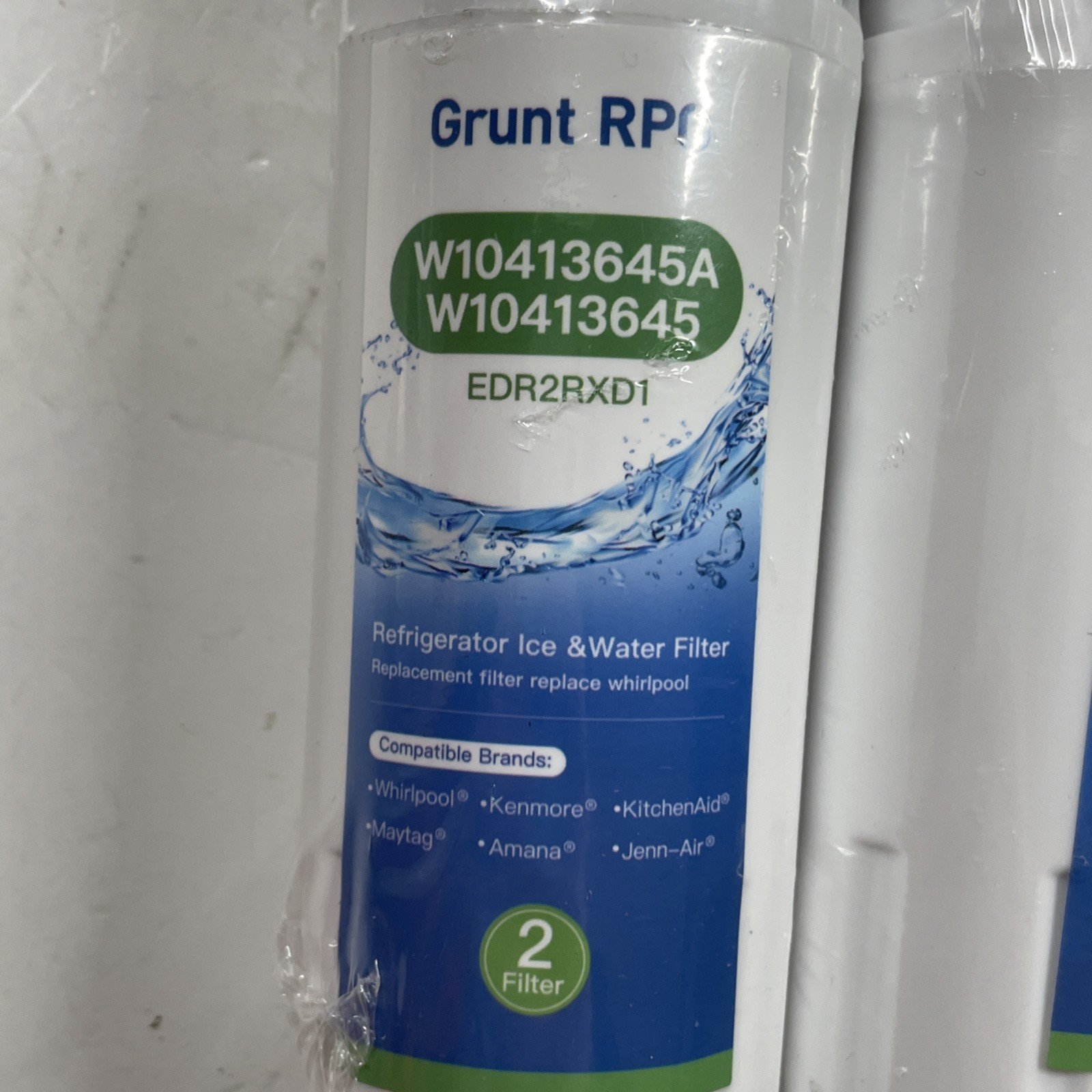 PACK OF 2 Replacement Refrigerator Water Filter for Kenmore 46-9082 Sealed