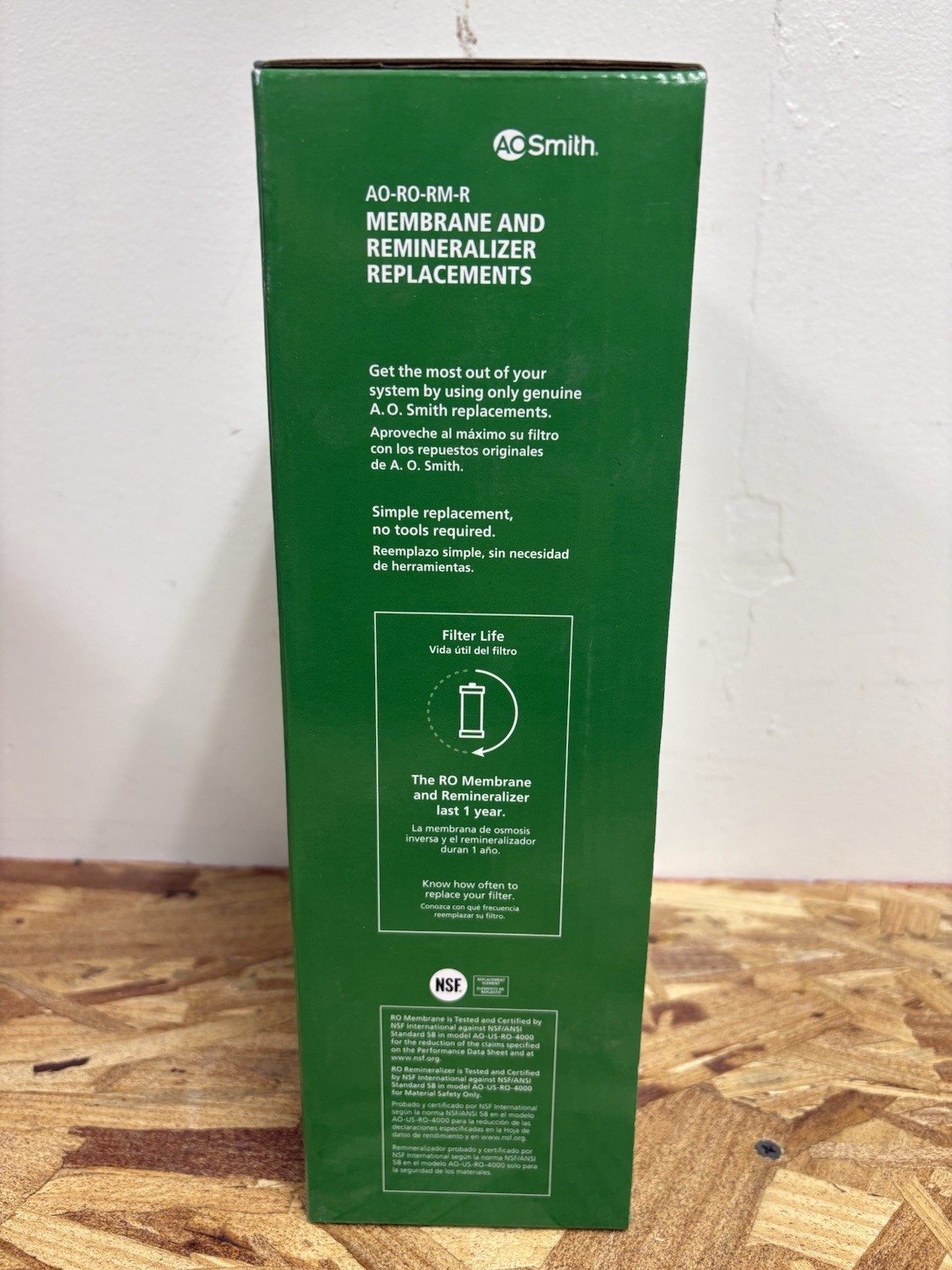 A.O. Smith AO-RO-RM-R Replacement RO Membrane & Remineralizer ~ 960788