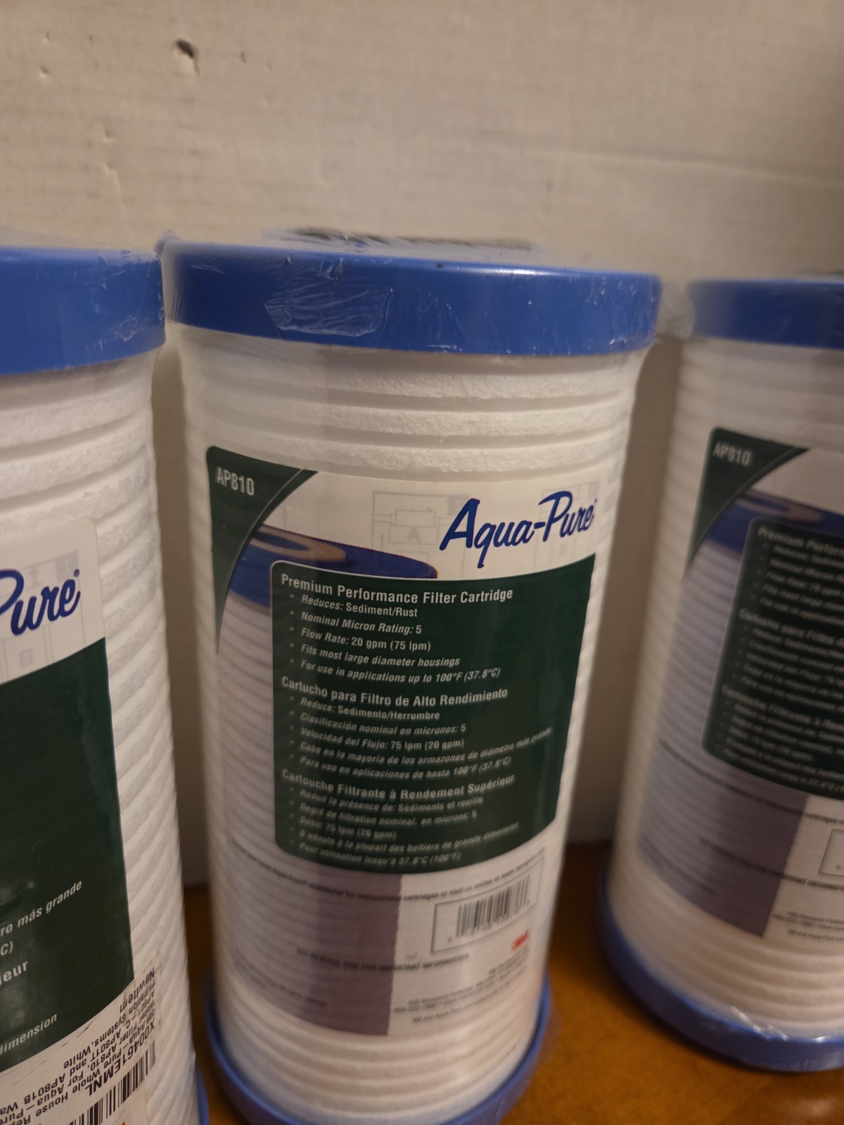 AQUA-PURE AP810 Premium Performance Filter Cartridge 4 pack
