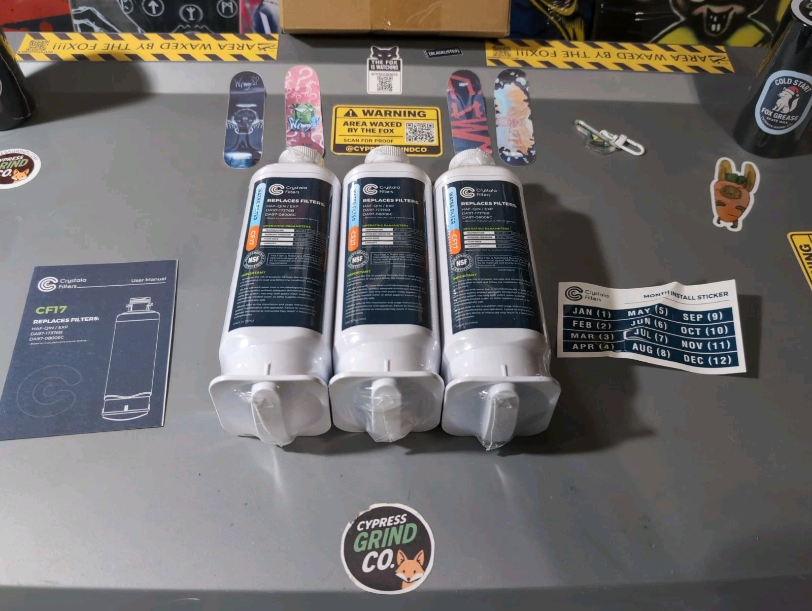 Samsung HAF-QIN Refrigerator Water Filter DA97-17376B CF17 3 Pack