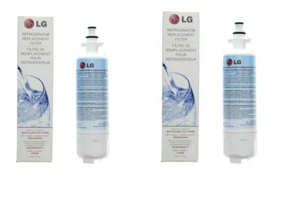 (2-Pack) LG LT700P Refrigerator Replacement Filter 6 Month / 200 Gallon
