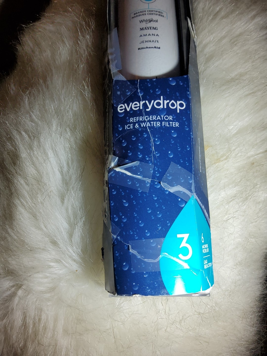 EveryDrop Pur Ice And Water Refrigerator Filter 3. New/Sealed ΕDR3RXD1. P1WB2