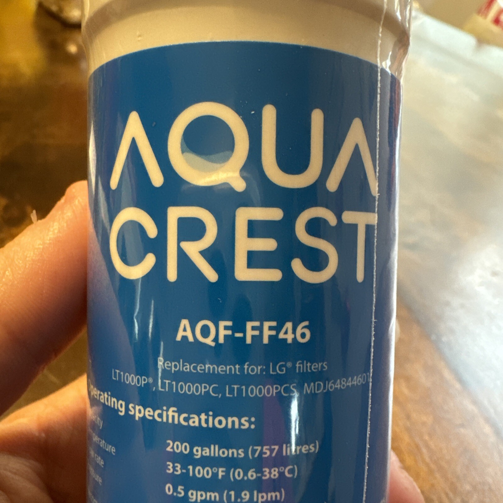 Aqua Crest AQF-FF46 Water Filters – Sealed New