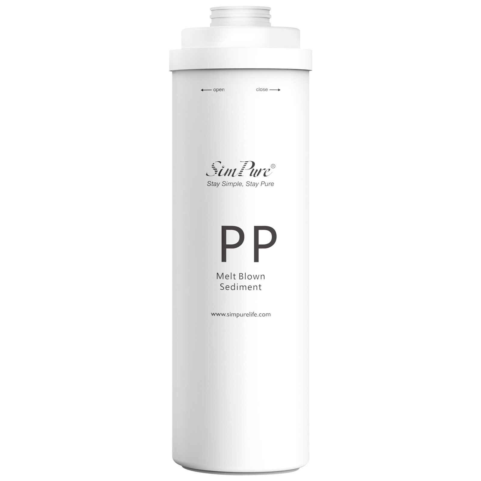 1 Year Set PP CTO T33 RO Water Filter Replacement For SimPure T1-400UV RO System