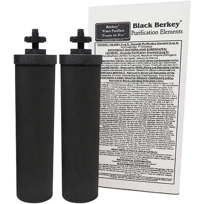 Berkey Authentic Black Berkey Elements BB9-2 Filters for Berkey Water Systems US