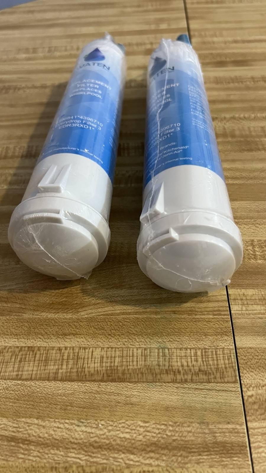 Waten H20 4396841 *4396710 Water Replacement Filter Lot Of 2