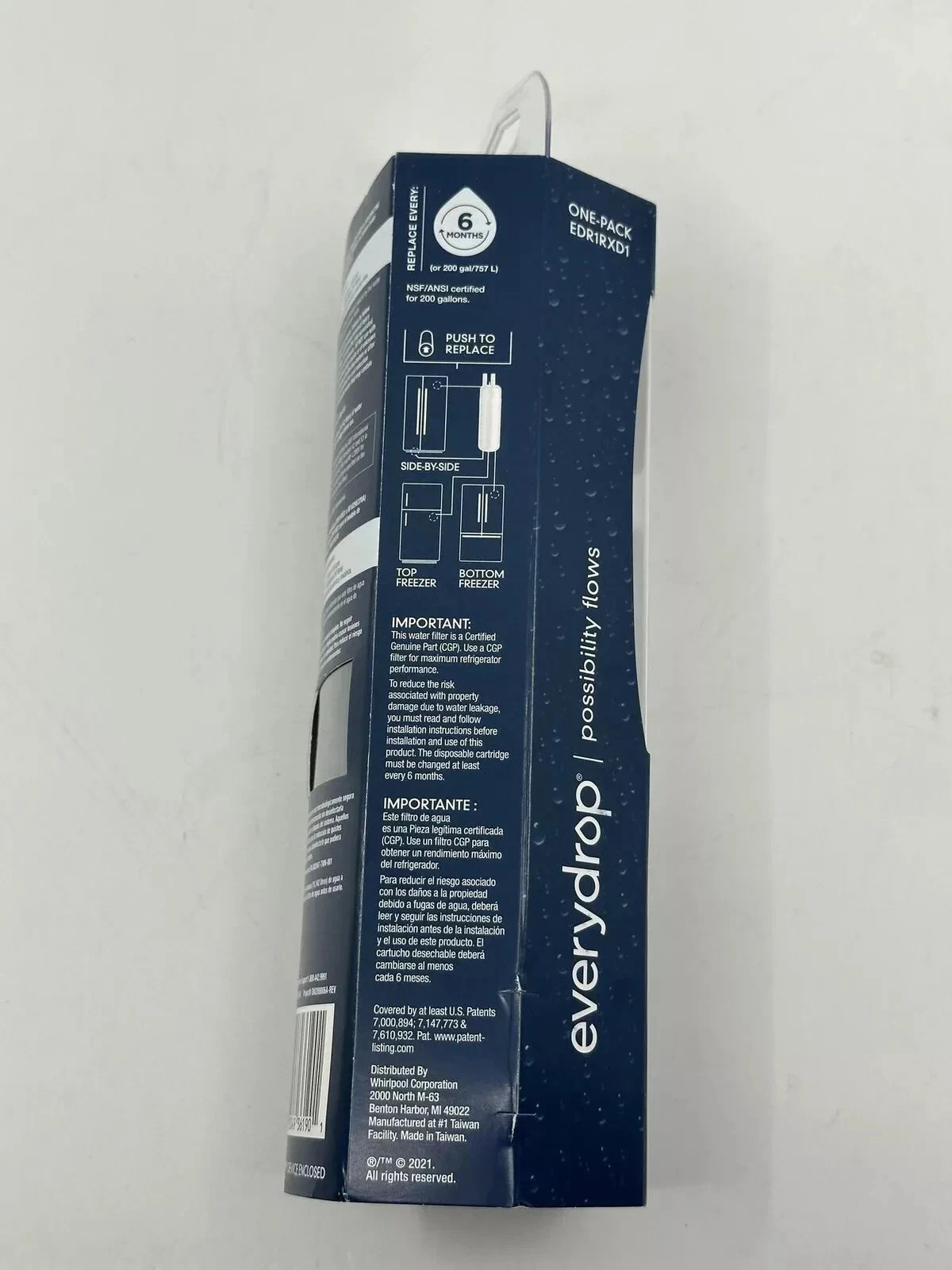 ***GENUINE*** ΕDR1RXD1 Refrigerator ICE Filter US – Seller ***GENUINE***