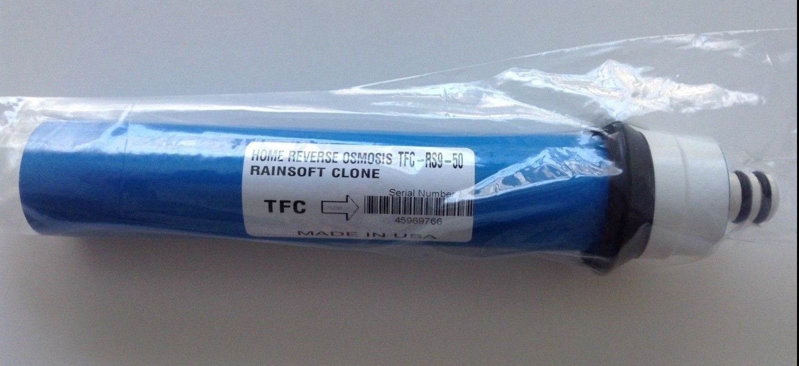 RAINSOFT ULTREFINER UF50 UF50T UF50N 50 GPD FILTER PACK WITH POST- WELL WATER