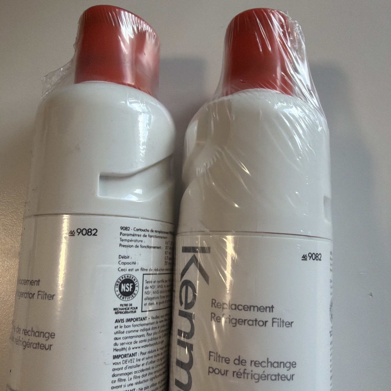 2Pcs Kenmore 9082 Replacement Refrigerator Water Filter