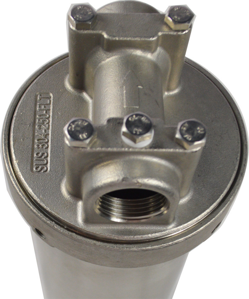 Stainless Water Filter Housing 10″ L cartridges 3/4in NPT Kit Shell for Rust