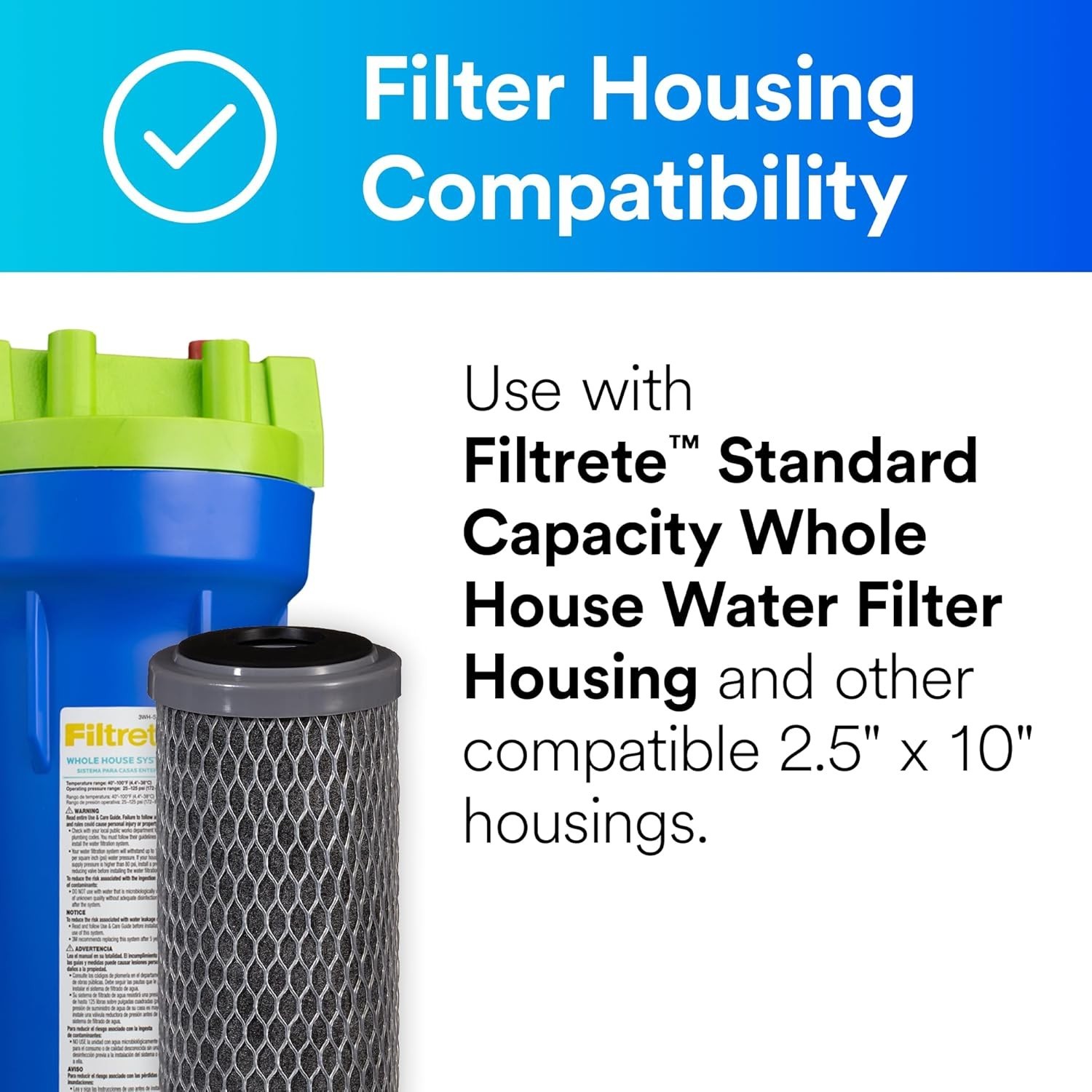 Gray Water Filter Housings – Whole House Filtration, Reduces Chlorine & Sediment