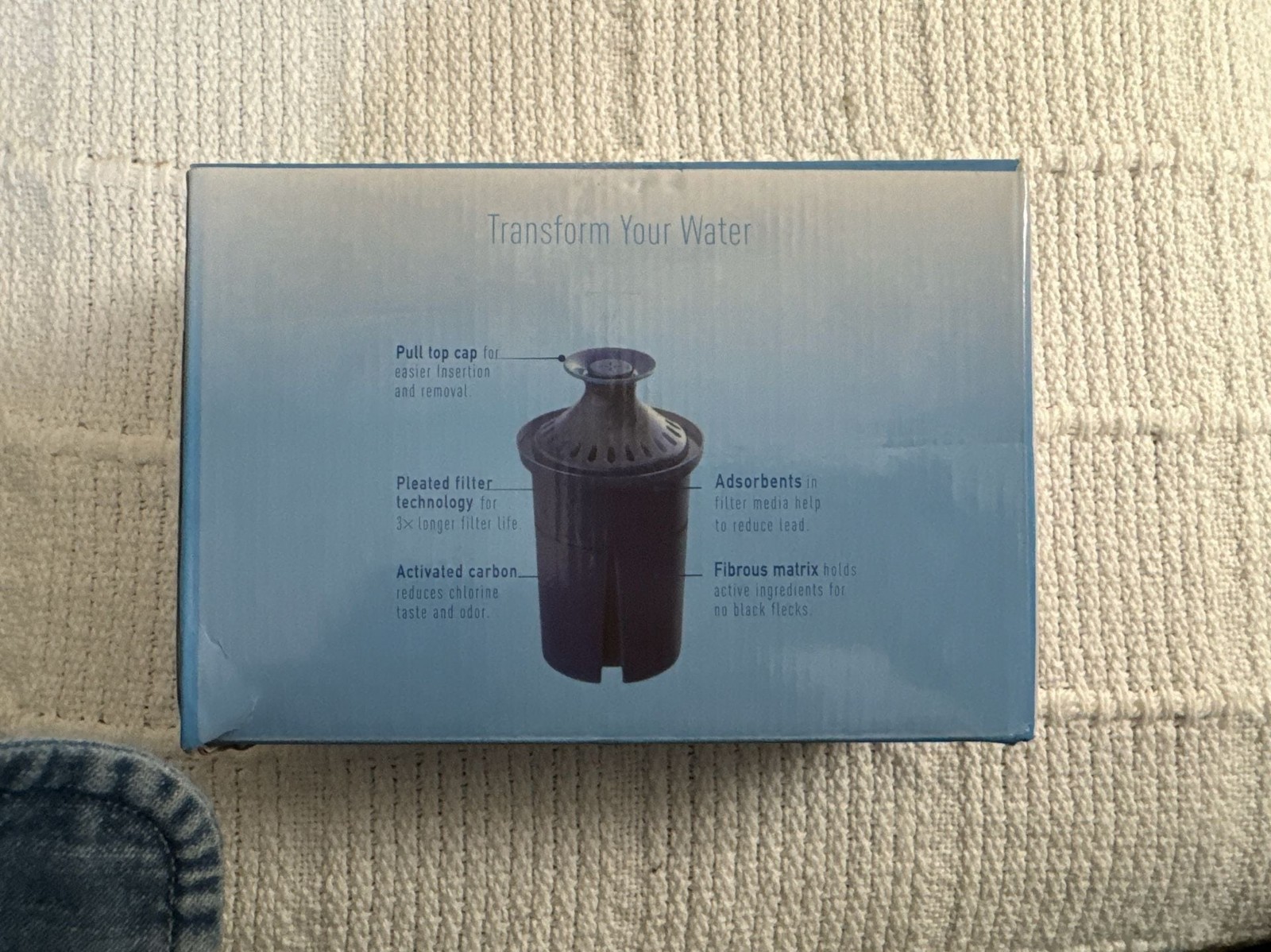 JAOAJO Elite Water Filter Replacement, 3 Count, Long Life Filters for Pitchers a