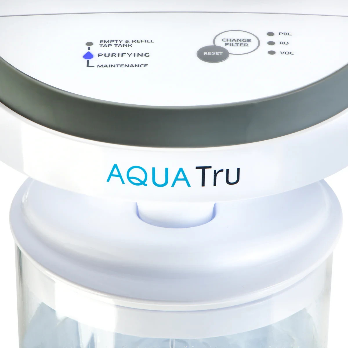 NEW AquaTru AT100 Carafe Countertop Reverse Osmosis Water Purifier Brand New
