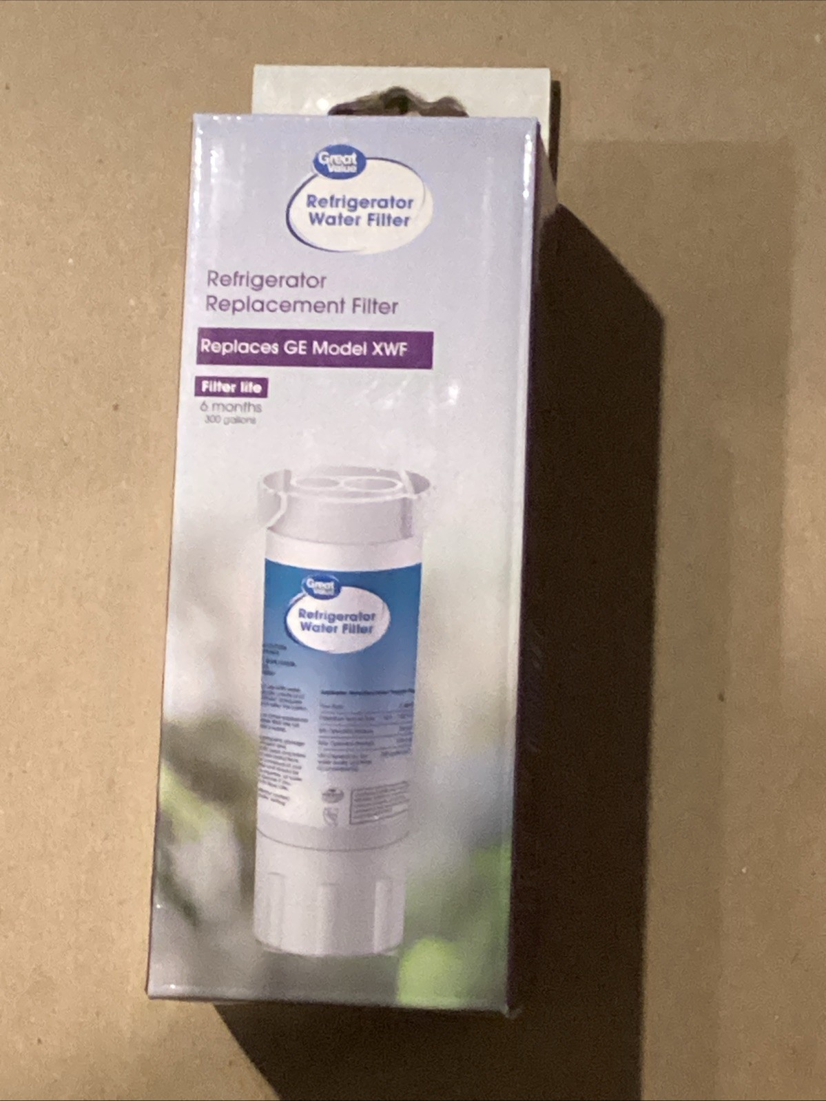 Great Value Refrigerator Filter Replaces Model XWF GE Side By Side French Door