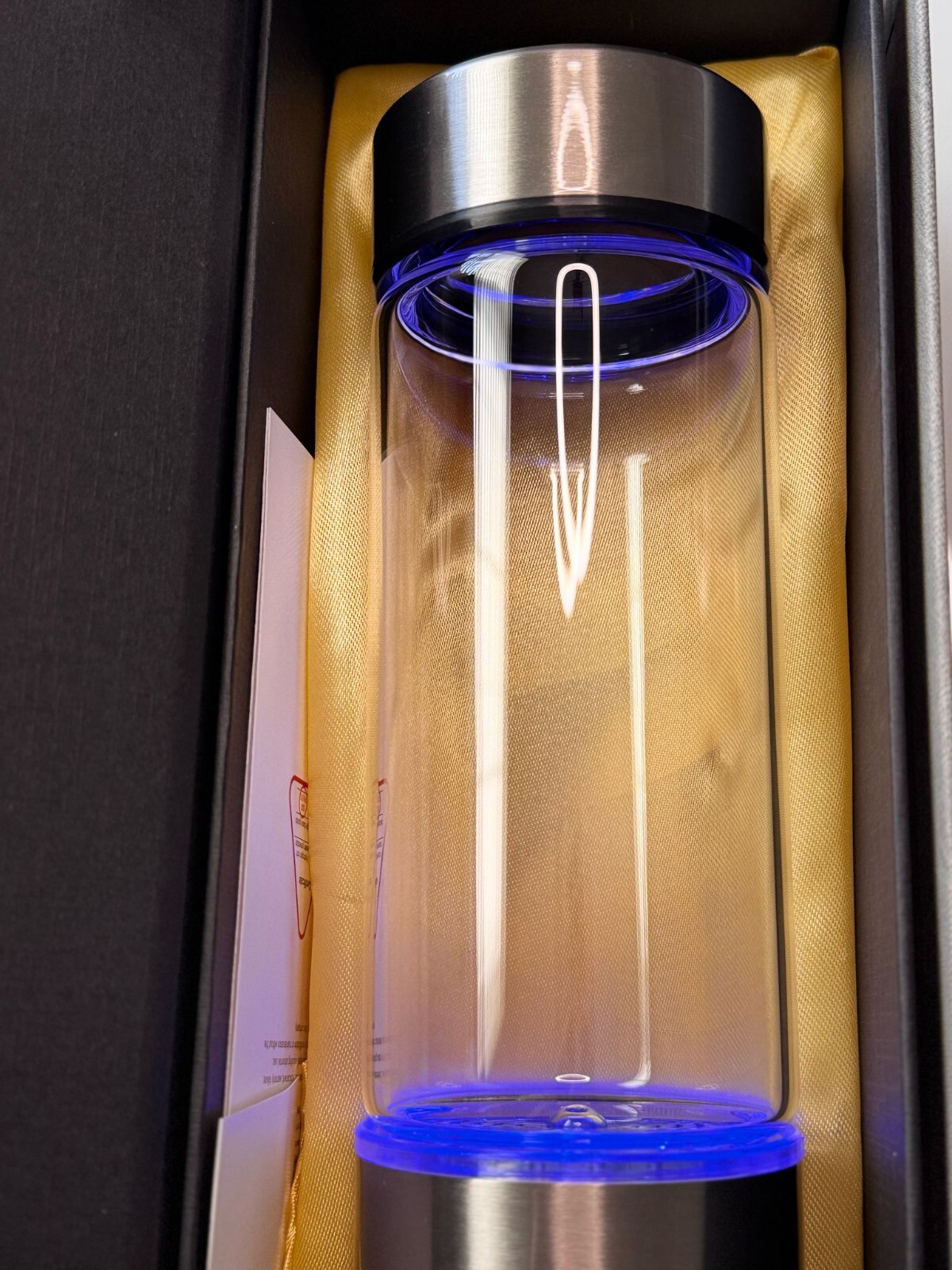 Hydrogen Water Bottle 2024 Upgrated Hydrogen Water Generator Portable Recharg…