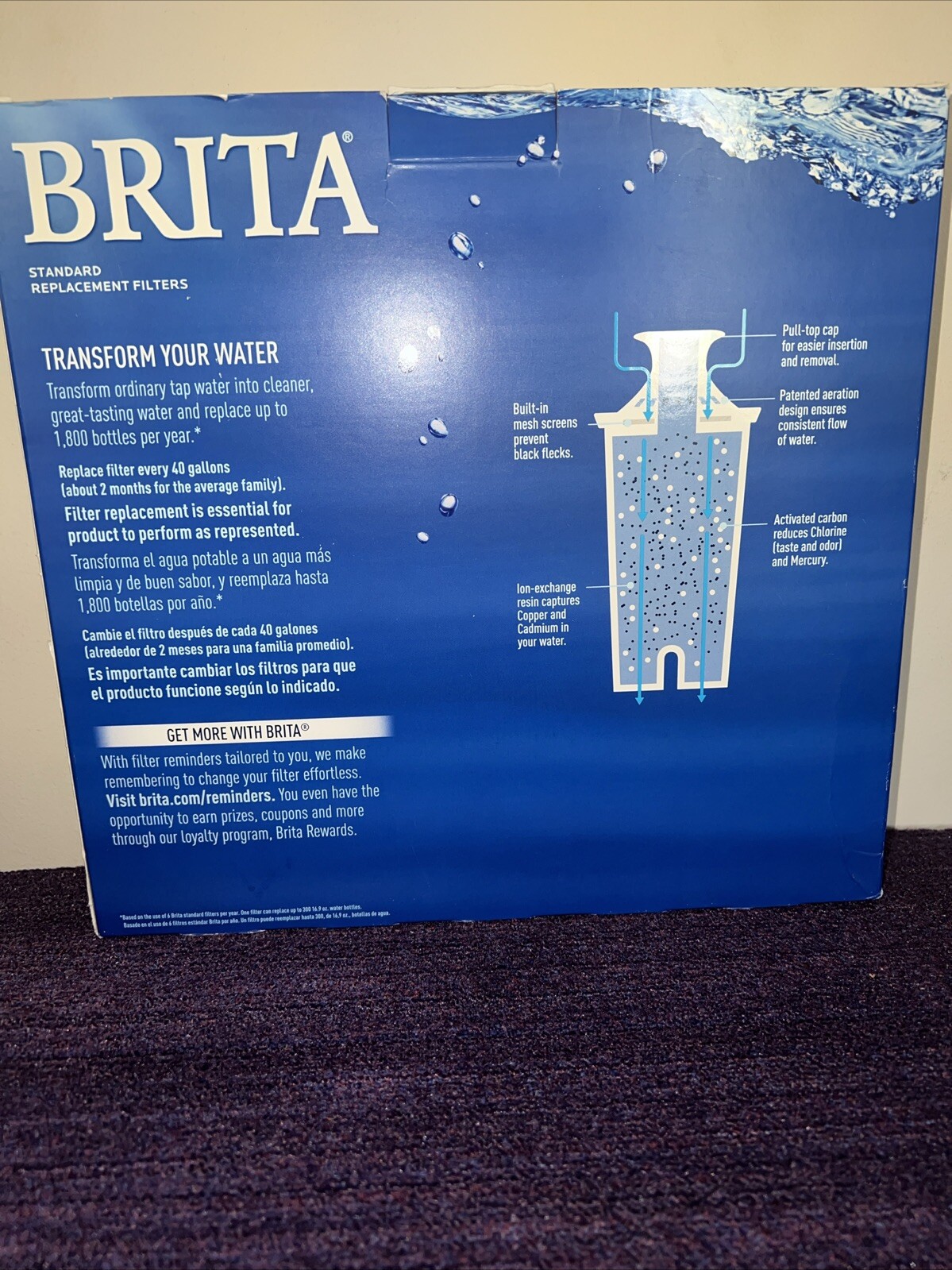 Brita Replacement Filters 10 Pack 987554 New – Free Shipping