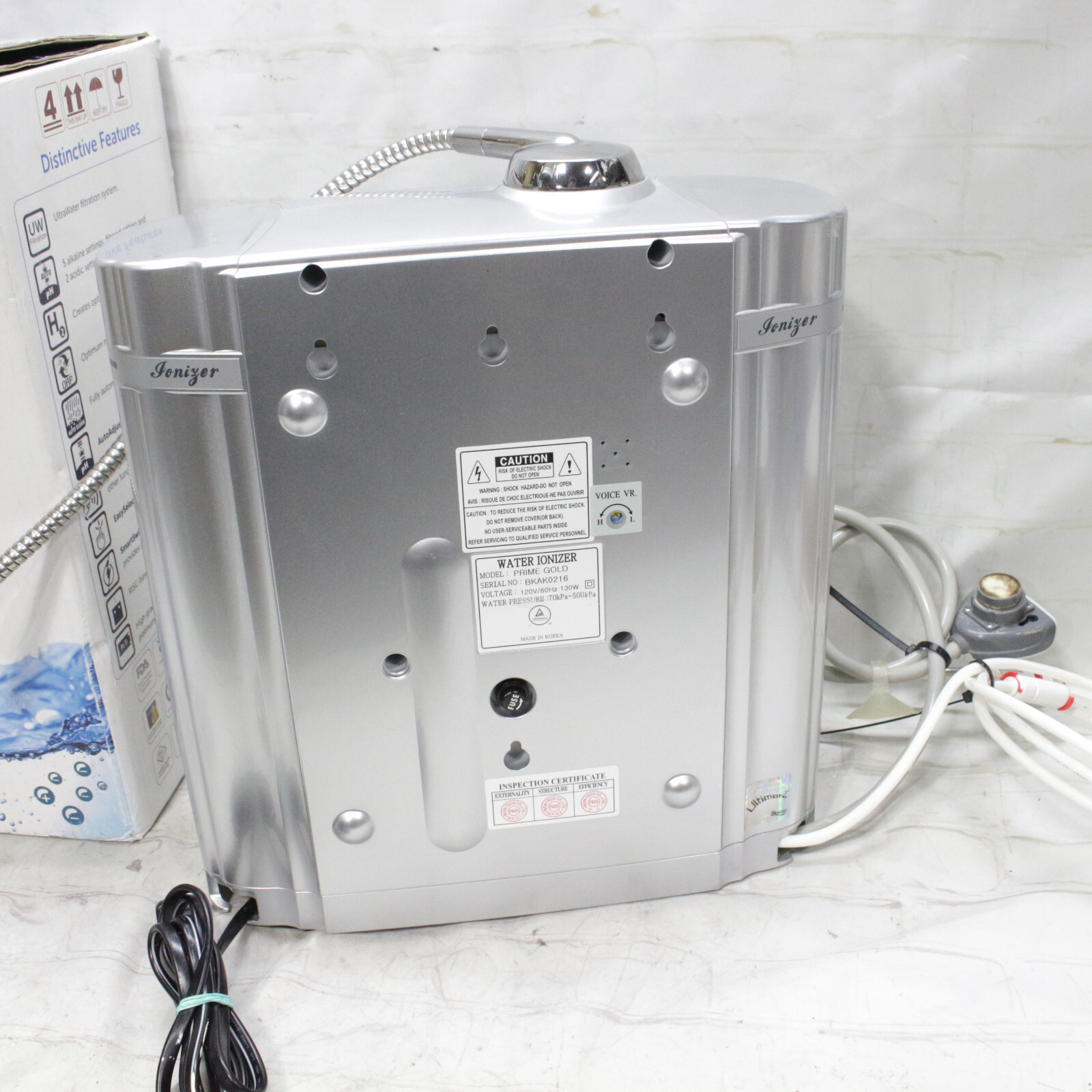 Alkaline Bion Water water filter ionizer pH balance System Read Need new Filters