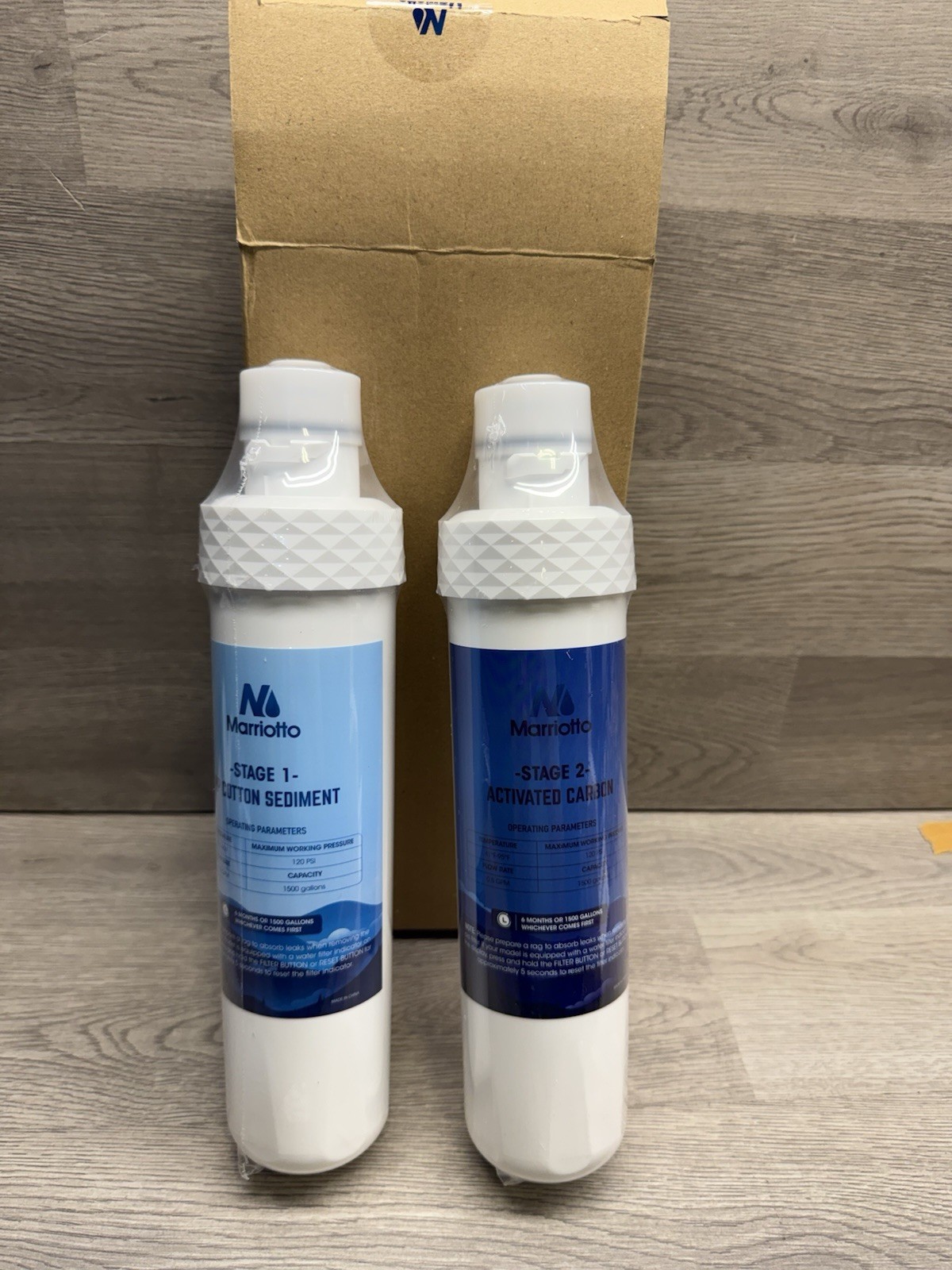 Marriotto 2 Stage Filters Compatible With Avalon Bottleless Water Cooler