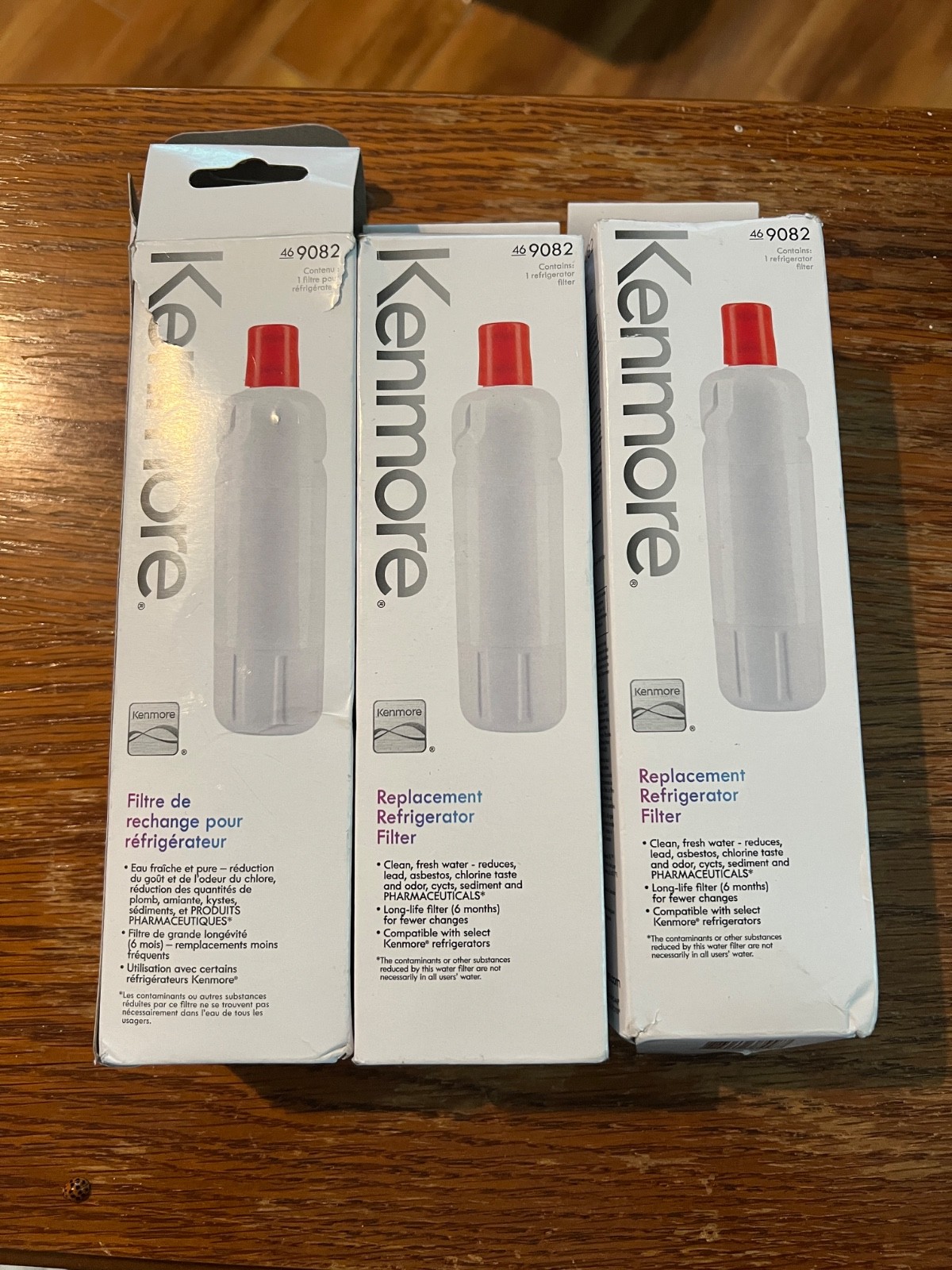 US STOCK 3Pack Kenmore 9082 469082 Refrigerator Water Filter New Sealed 46-9082