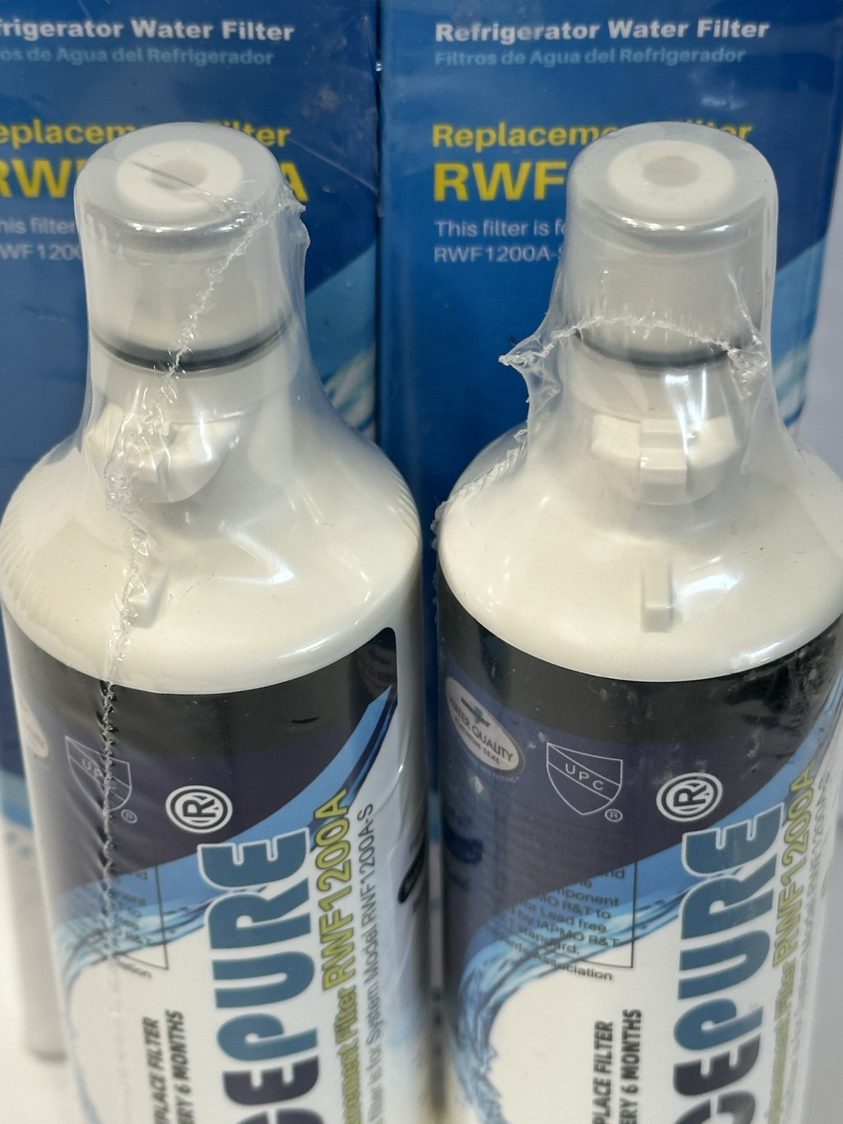 IcePure RWF1200A Replacement Water Filter (2 Pack) NEW Open Box *Ships Free*