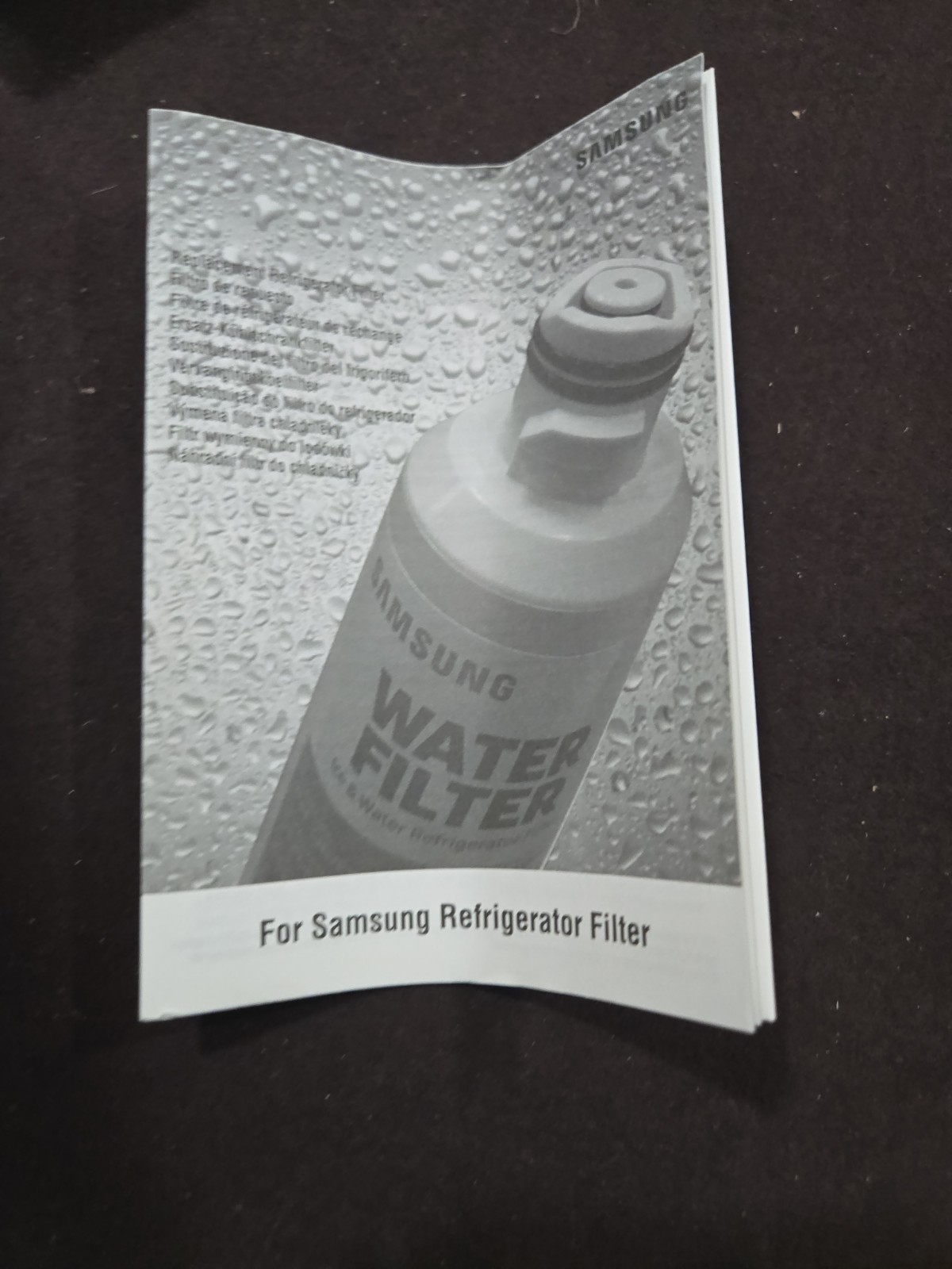 Samsung DA2900020B2P Filter