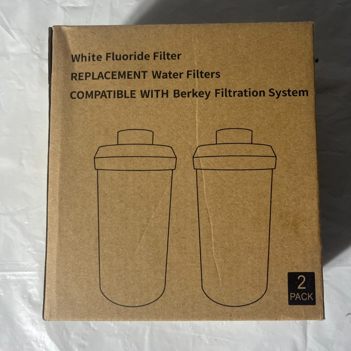 Flow K5366 Fluoride Water Filters for Berkey Systems Open Sealed Box