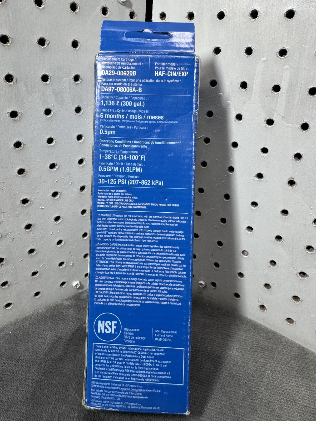 Samsung Refrigerator Water/Ice Filter Cartridge DA29-00020B