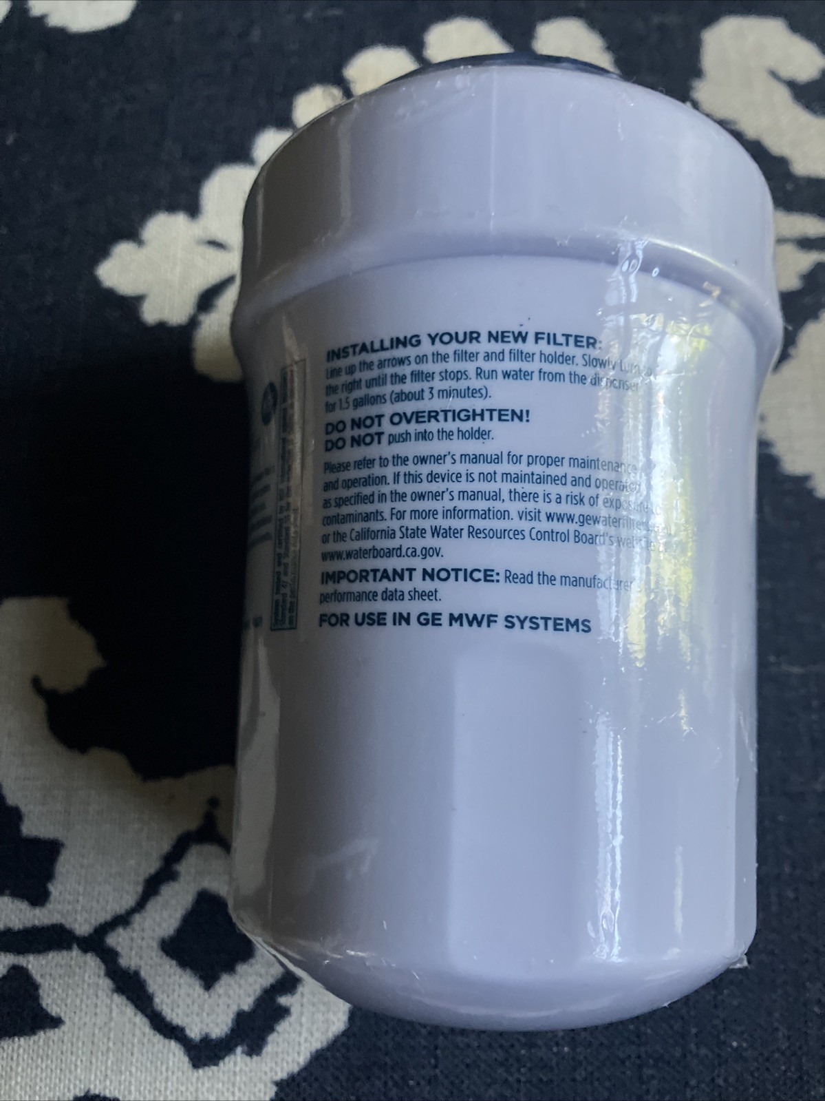 Genuine GE Appliances MWF Replacement Refrigerator Water Filter Sealed
