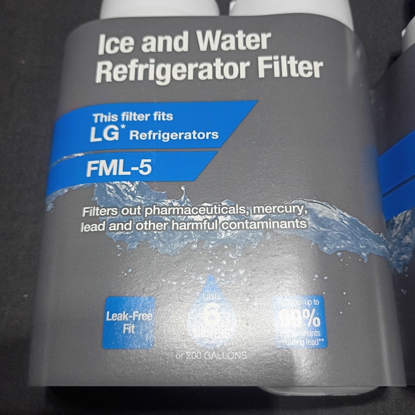 Replacement for LG Model LT1000P – HDX FML-5 Brand ~ Lot 4 Filters Total