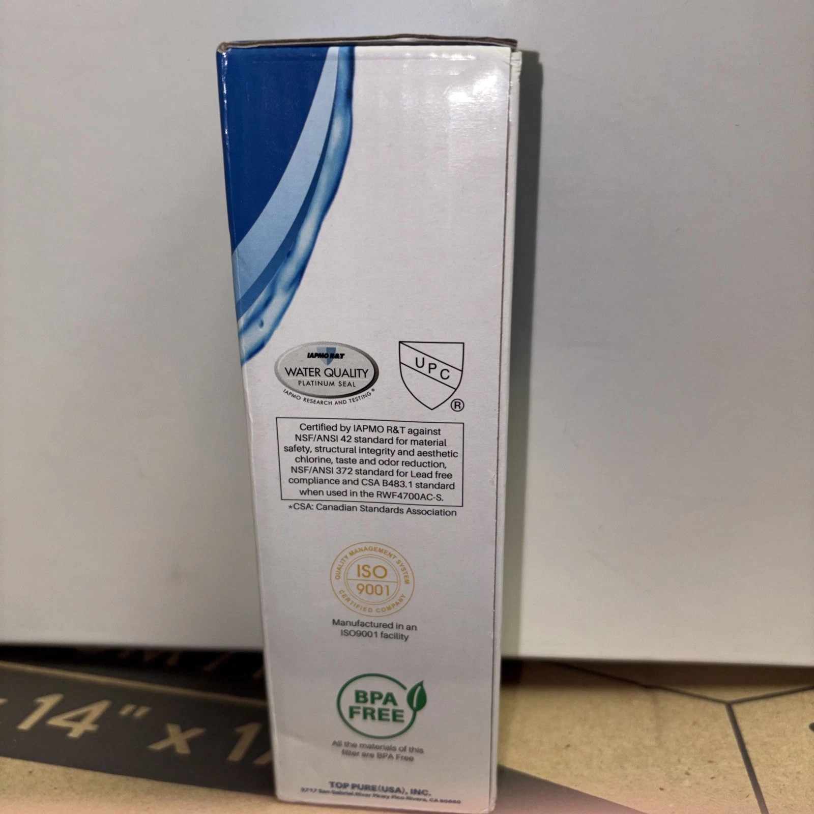 ICEPURE RWF4700AC Replacement Refrigerator Water Filter For LG/Kenmore