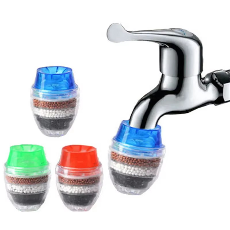 Purifier Tap Filter Water Saving Kitchen Faucet Bubbler Activated Carbon Filtrat