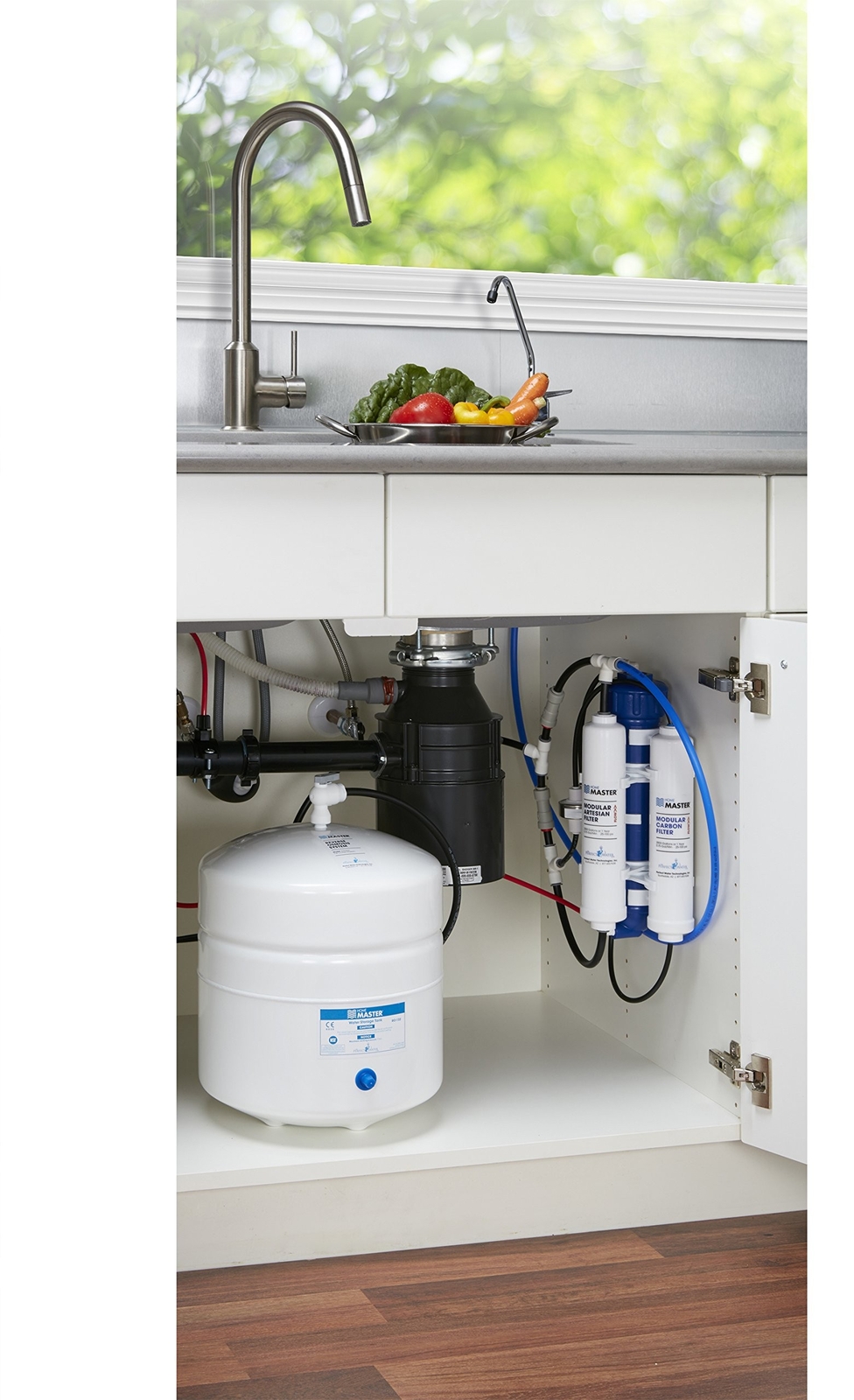 Home Master TMAFC-ERP Artesian Full Contact Reverse Osmosis System, 7-Stages,…
