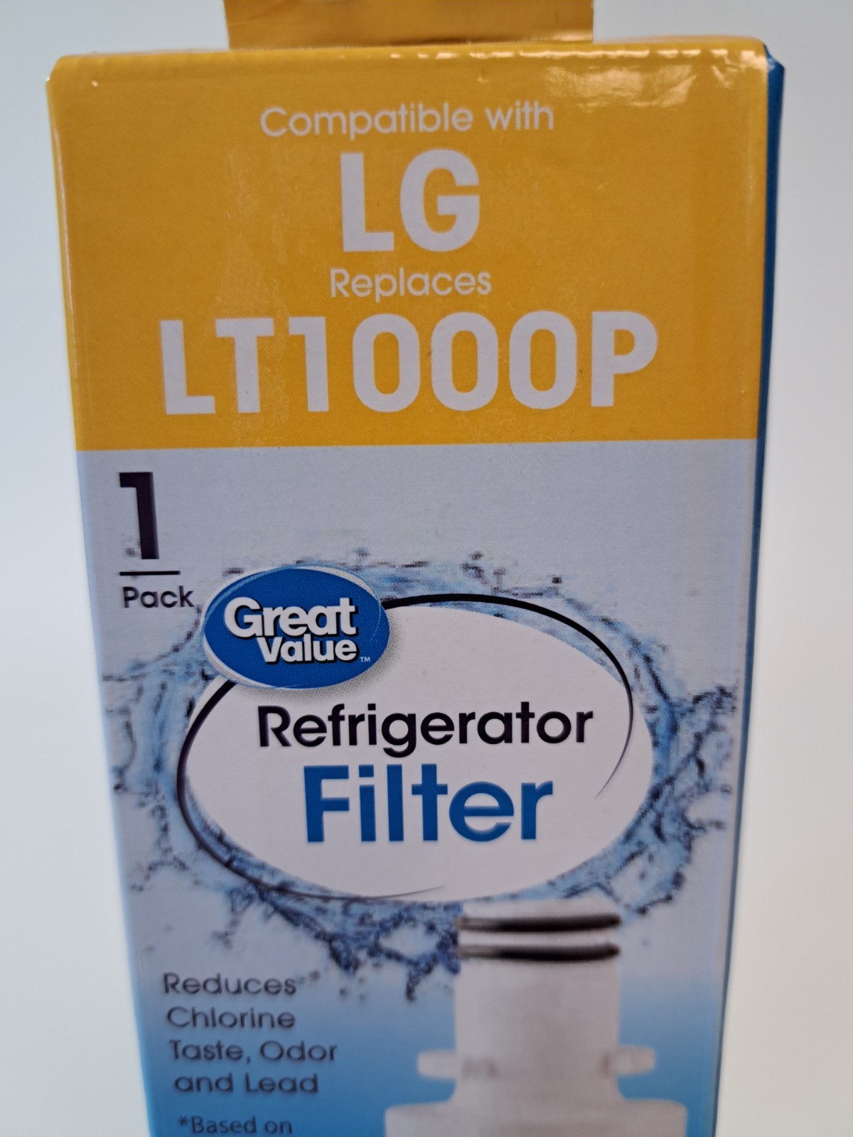 LG Refrigerator Filter 200gallons LG Replaces LT1000P LT1000PC LT1000PCS GVF044