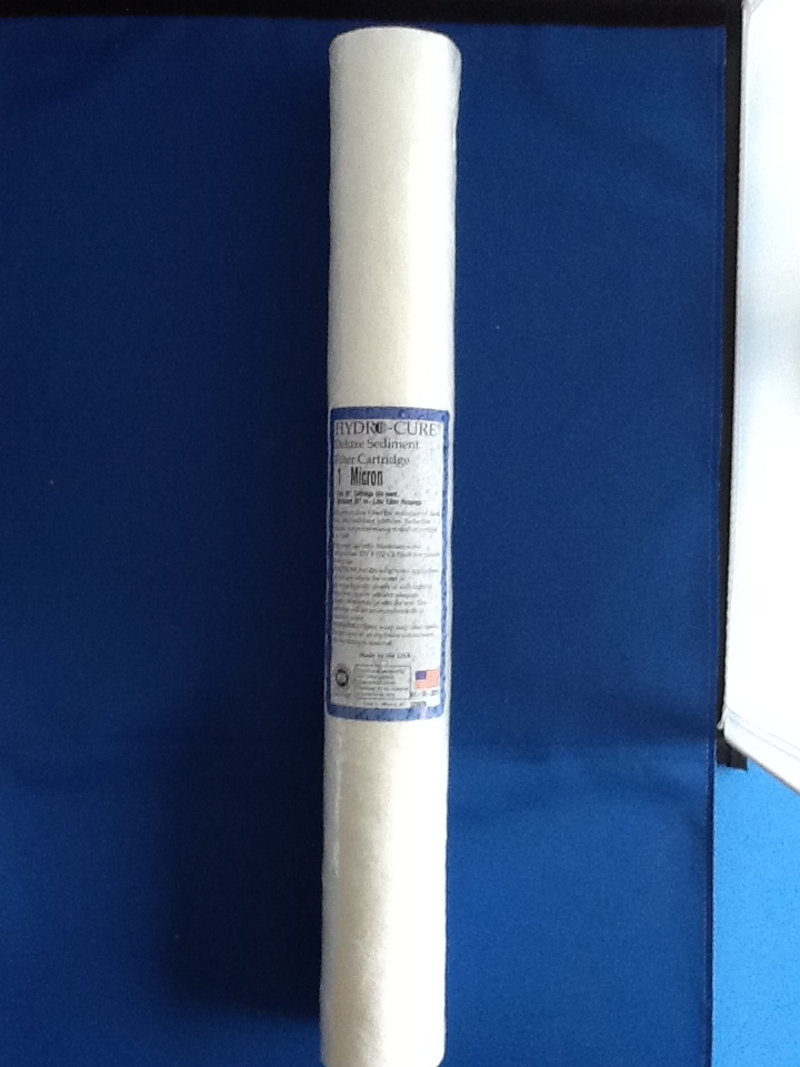 HYDRO CURE DELUXE 1 MICRON 20″x2.5″ SEDIMENT FILTER – CASE OF 25
