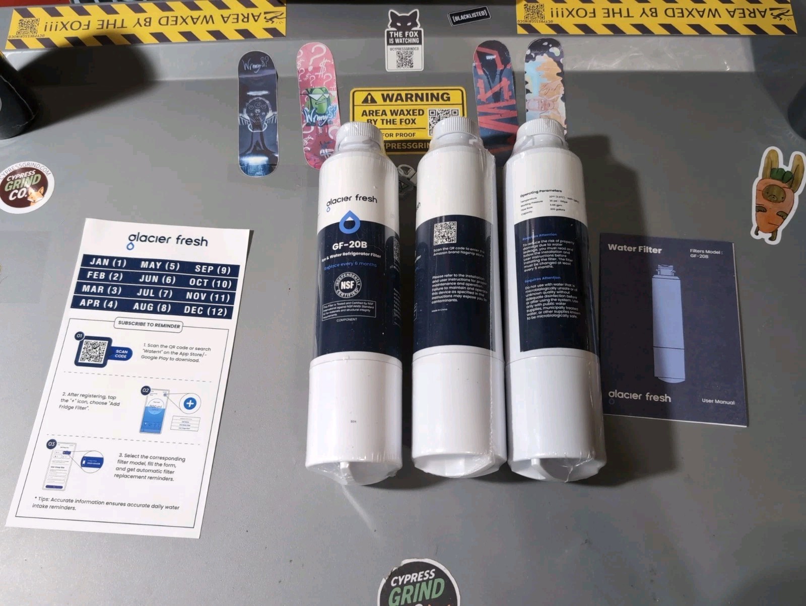 Samsung DA29-00020B Refrigerator Water Filter 3 Pack HAF-CIN Compatible