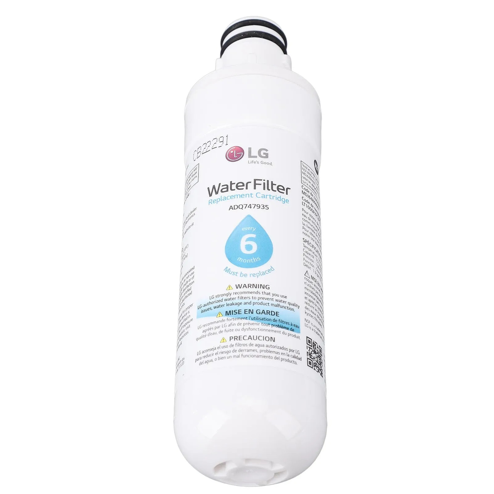 Refrigerator Water Filter Replacement for ADQ747935 Have 6 to 12 Months Lifespan