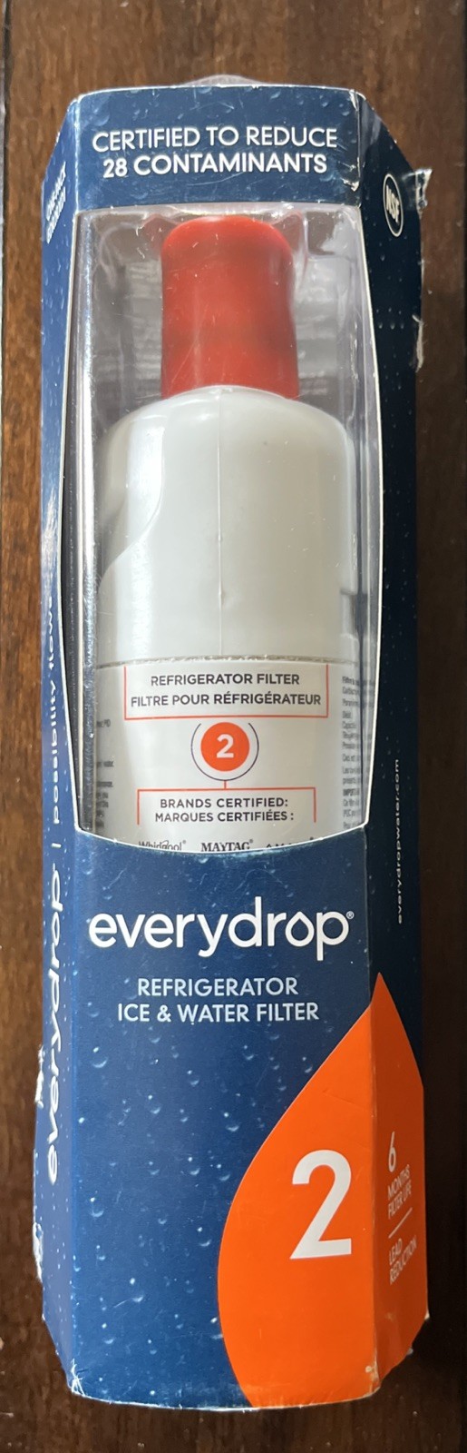 EveryDrop Ice & Water Refrigerator Filter Number 2
