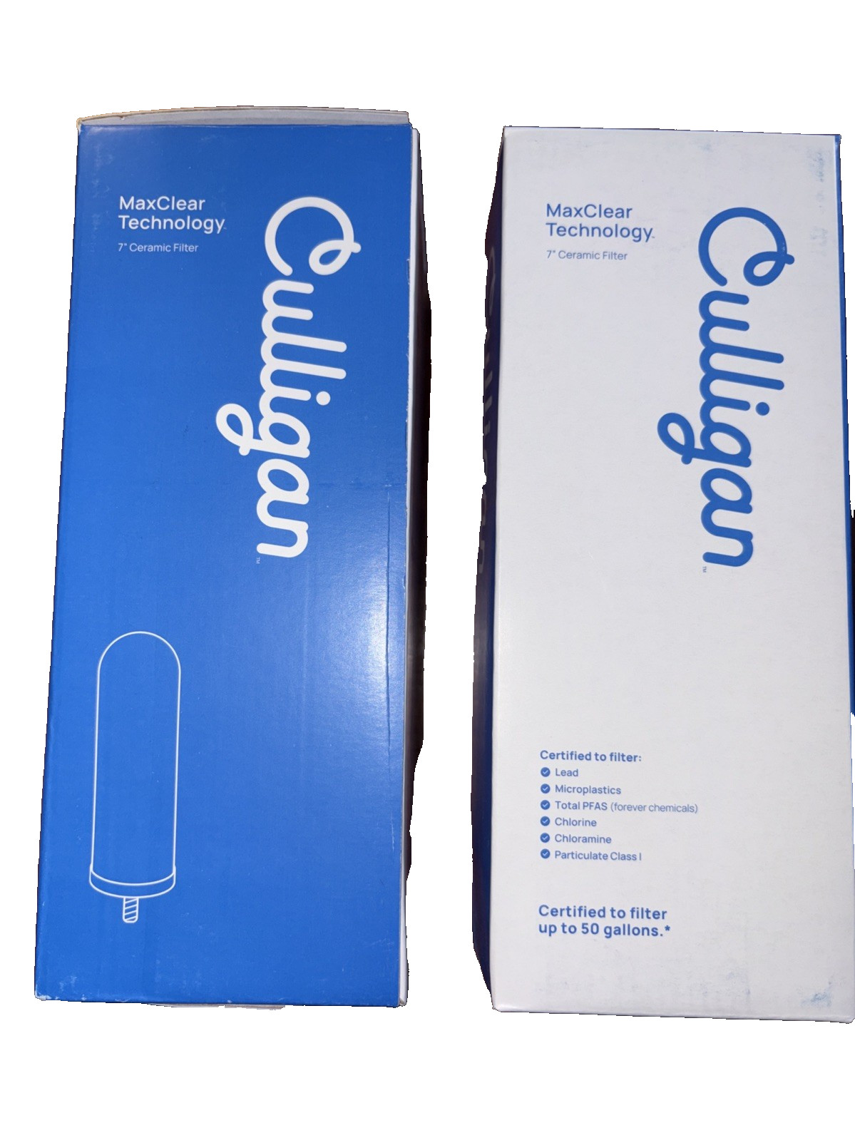 Culligan MaxClear 7in Gravity Water Filter Replacement 2 Pack Brand New