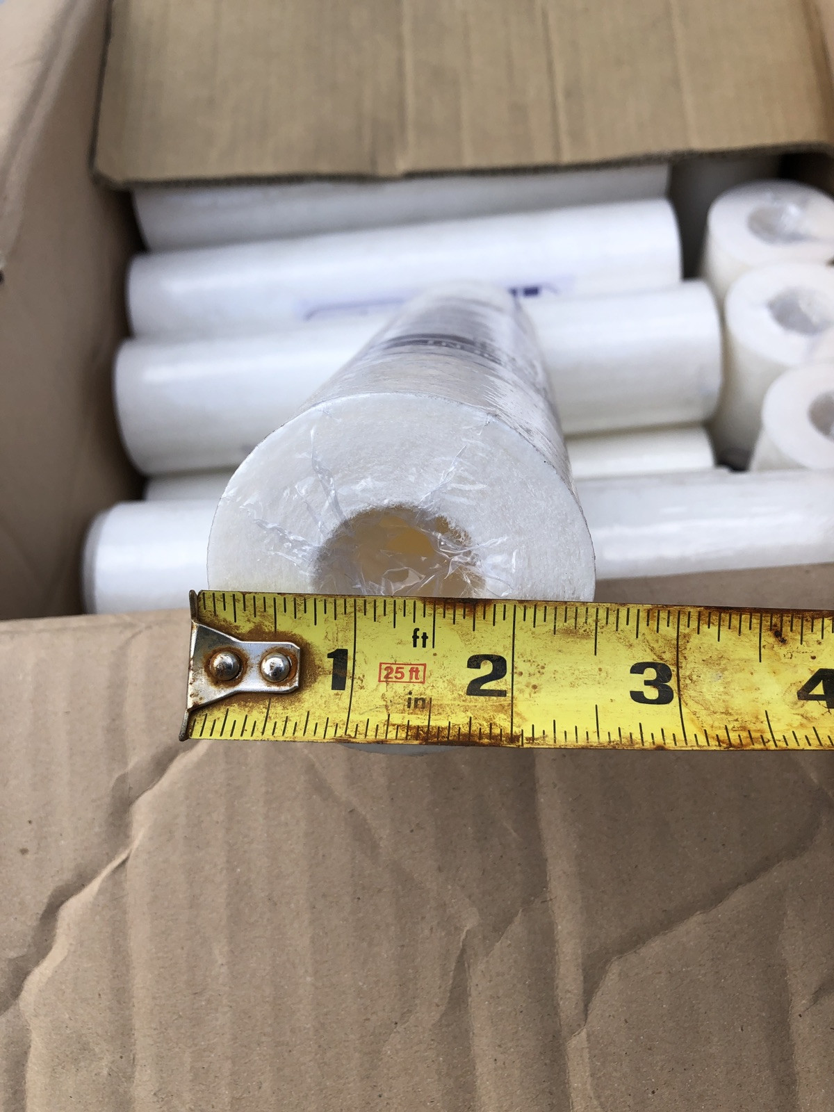 5x 5 Micron Filtration x 10″ long Standard Size PP Sediment Filter Cartridge RO