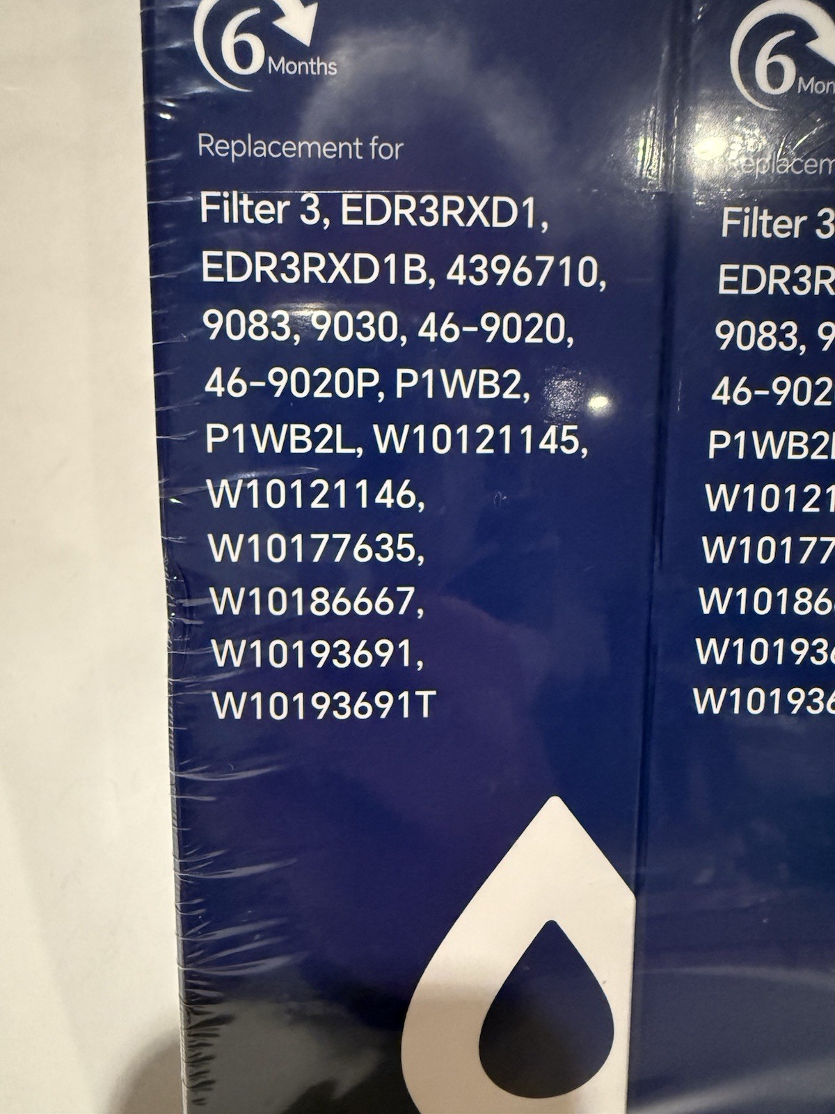 3 Stokk H20 Replacement Filters For 469020 4396710 Filter 3 EDR3RXD1 New